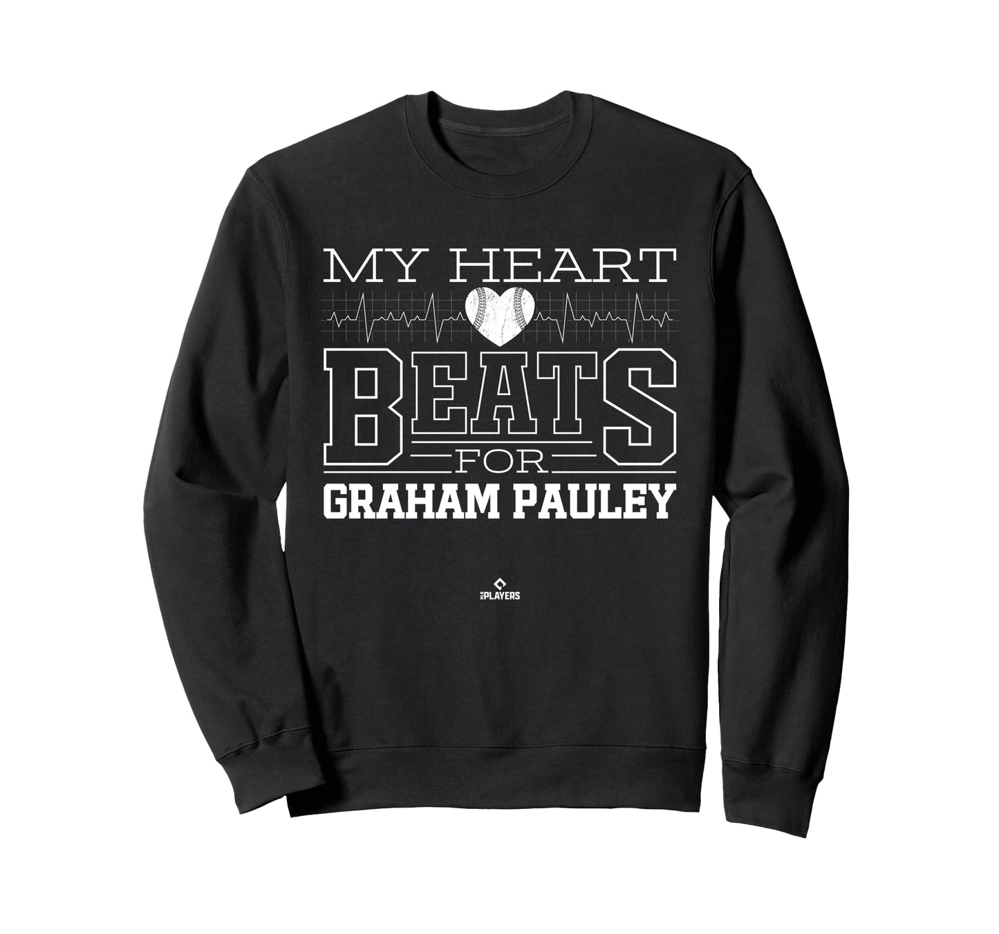 My Heart Beats Graham Pauley Sweatshirt - Fun Novelty Design Men Women - T-Shirt, Sweatshirt, Hoodie