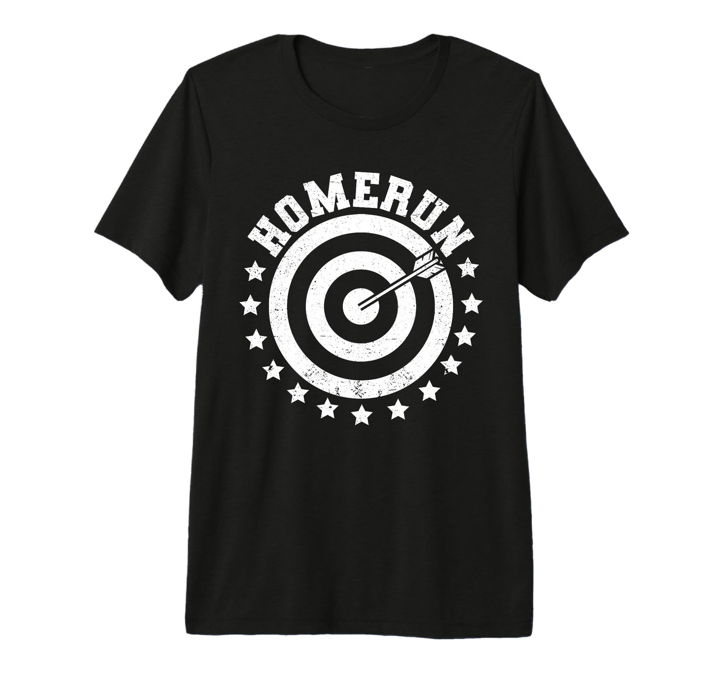 Archery Homerun Mashup Bullseye Archer T-Shirt - Graphic Print for Adults - T-Shirt, Sweatshirt, Hoodie
