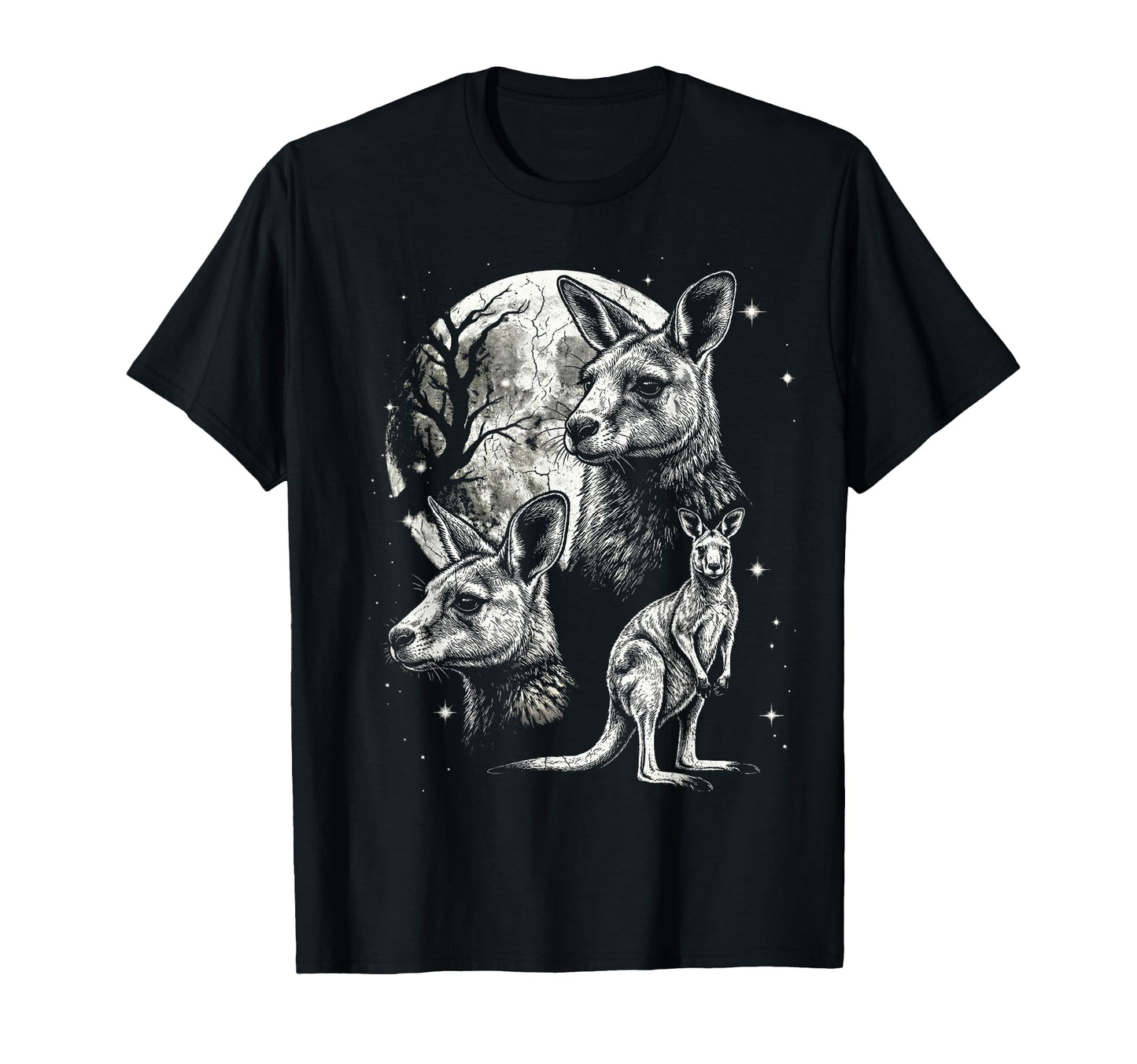 Kangaroo 90S Aesthetic Y2K Kangaroo T-Shirt - Unique Graphic Unisex - T-Shirt, Sweatshirt, Hoodie