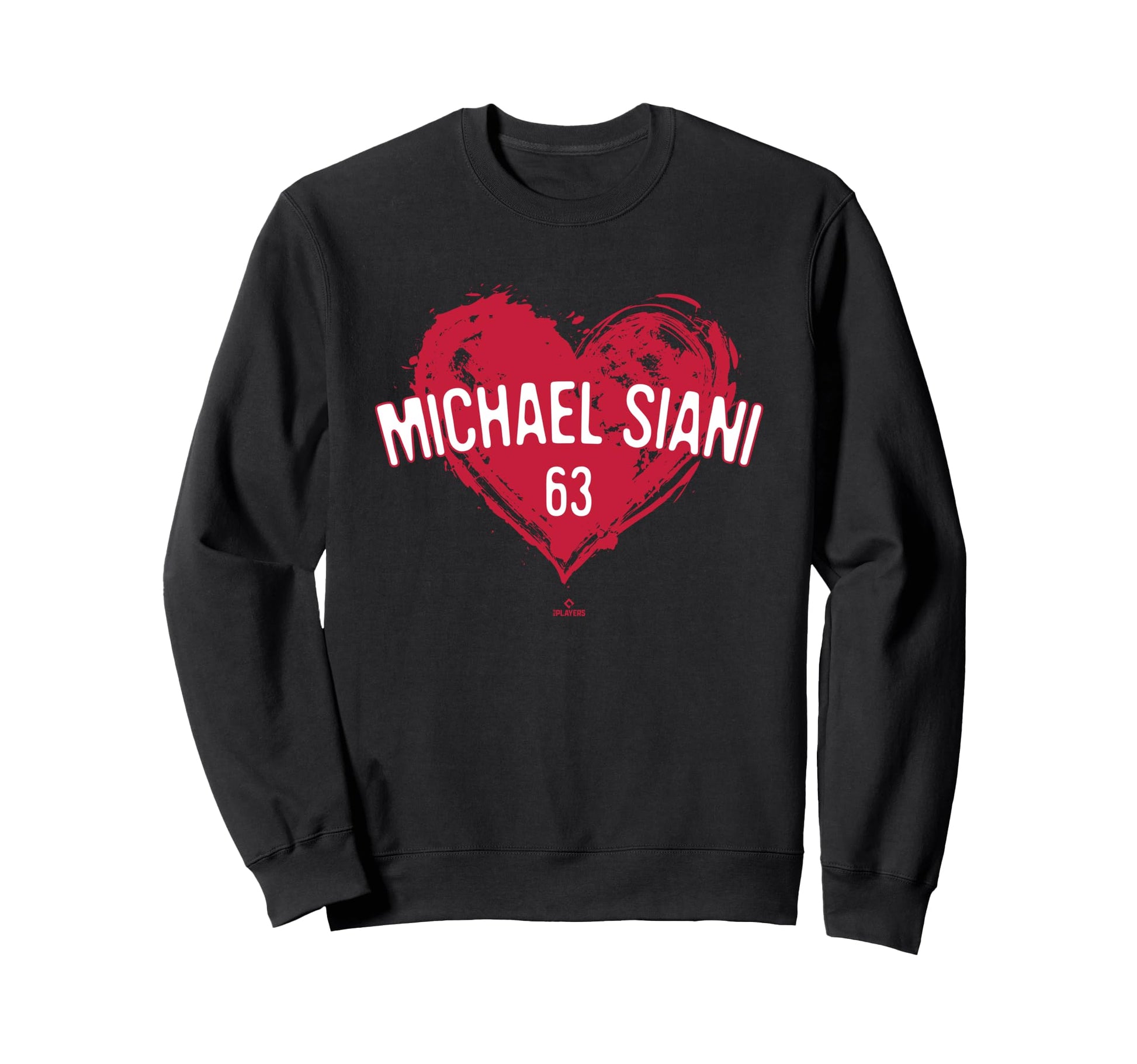 Distressed Heart Michael Siani St Sweatshirt - Graphic Print Men Women - T-Shirt, Sweatshirt, Hoodie