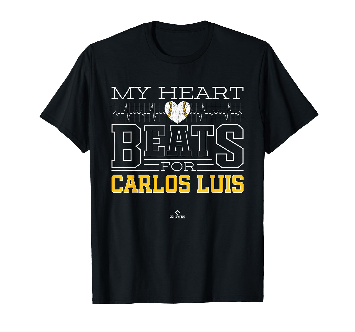 My Heart Beats Carlos Luis Prospect T-Shirt - Unique Graphic for Adults - T-Shirt, Sweatshirt, Hoodie