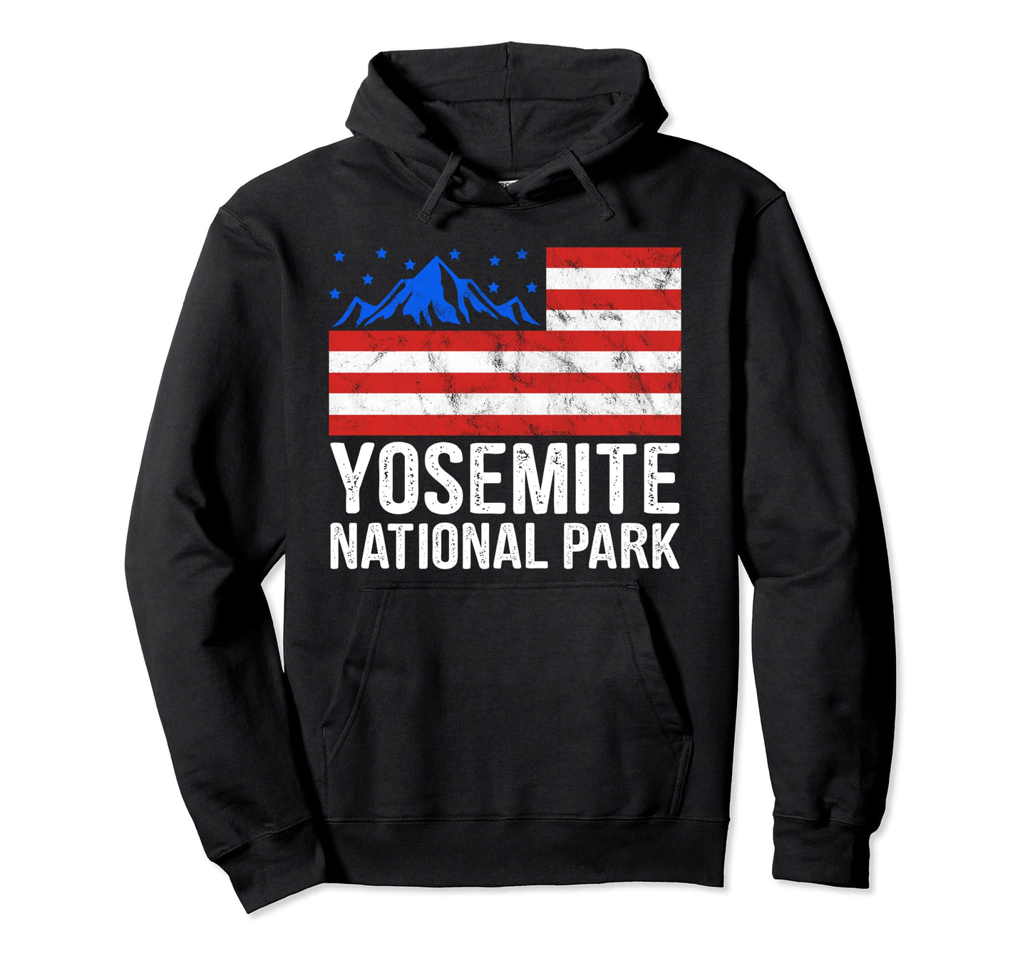 Mens Yosemite National Park Hoodie - Unique Graphic for Adults - T-Shirt, Sweatshirt, Hoodie