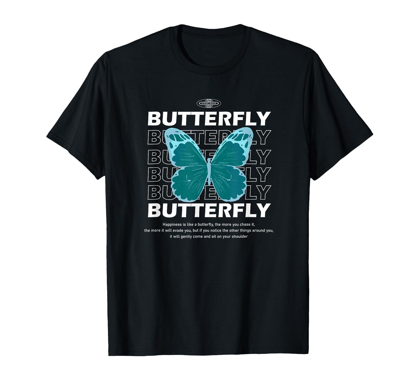 Butterfly Y2K Grunge Aesthetic T-Shirt - Unique Graphic Men Women - T-Shirt, Sweatshirt, Hoodie
