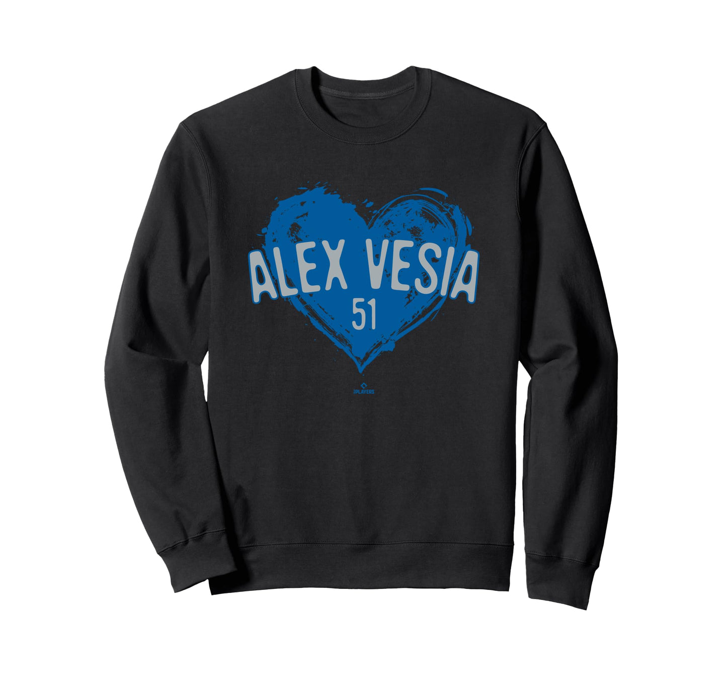 Distressed Heart Alex Vesia Los Sweatshirt - Novelty Apparel for Adults - T-Shirt, Sweatshirt, Hoodie