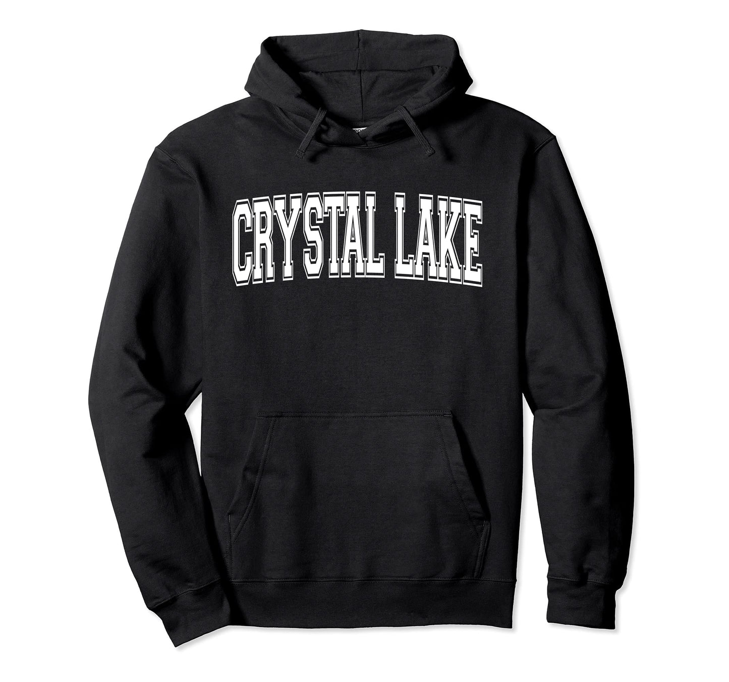 Crystal Lake Il Illinois Usa Sports Hoodie - Graphic Print for Adults - T-Shirt, Sweatshirt, Hoodie