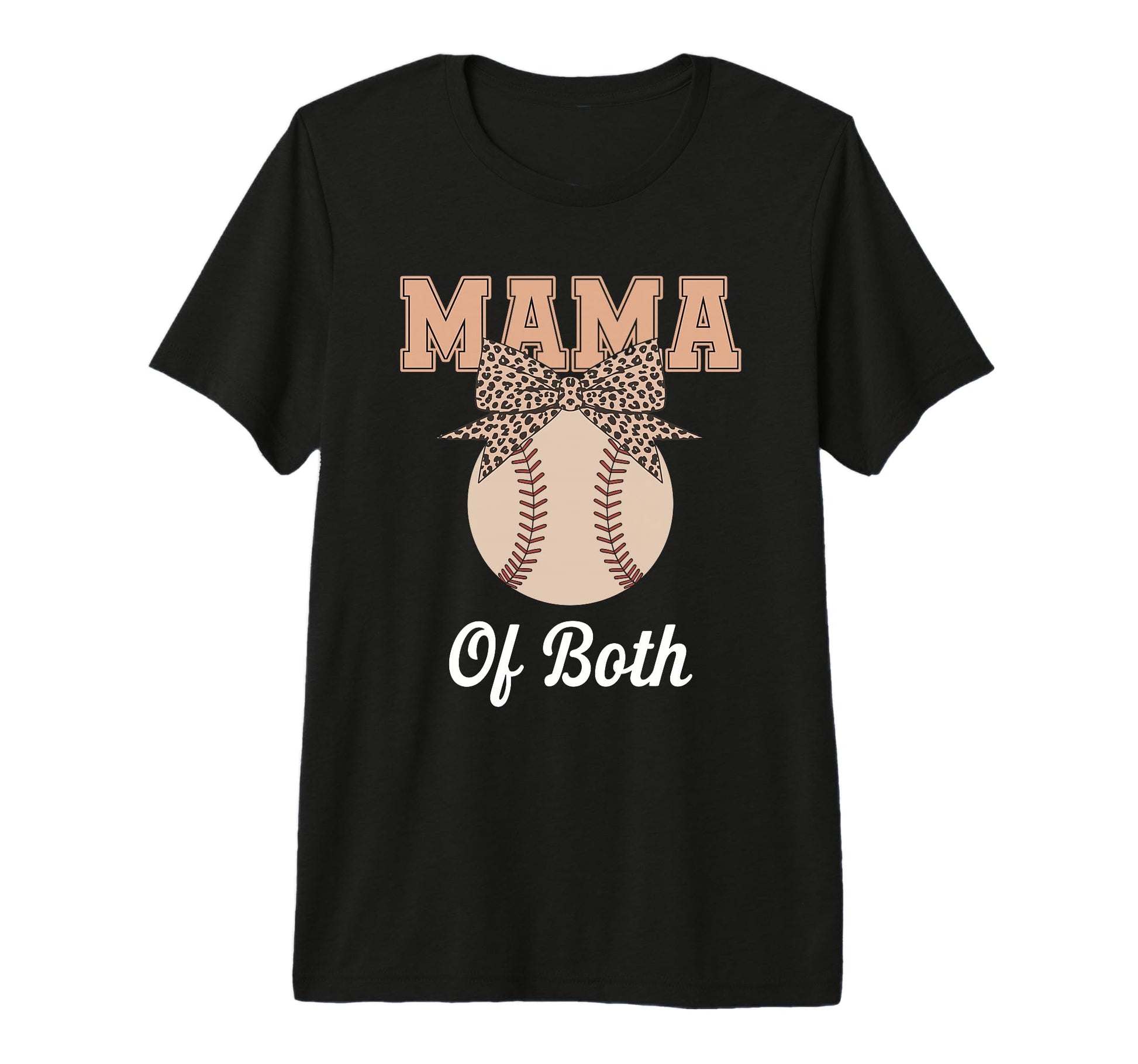 Leopard Mothers Day Mama Mom Both T-Shirt - Aesthetic Graphic Men Women - T-Shirt, Sweatshirt, Hoodie