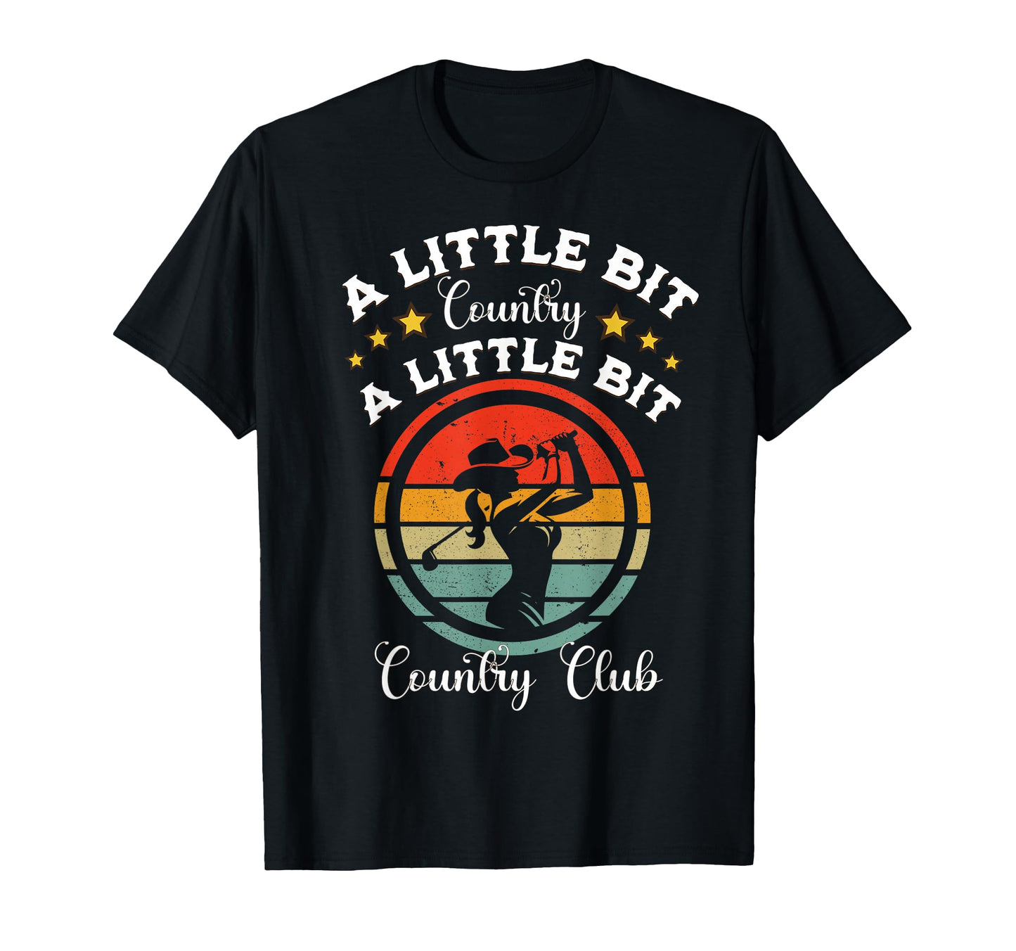 Country Golf Southern Cowgirl Golfing T-Shirt - Minimalist Print Unisex - T-Shirt, Sweatshirt, Hoodie