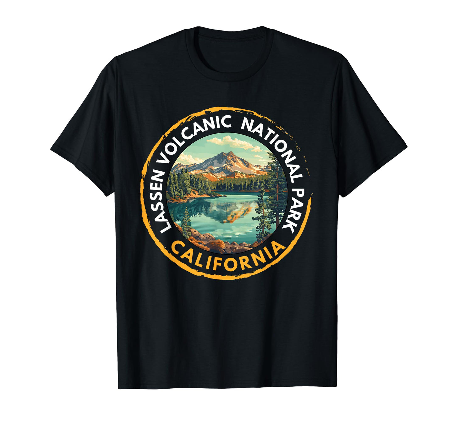 Lassen Volcanic National Park California T-Shirt - Graphic Print Unisex - T-Shirt, Sweatshirt, Hoodie