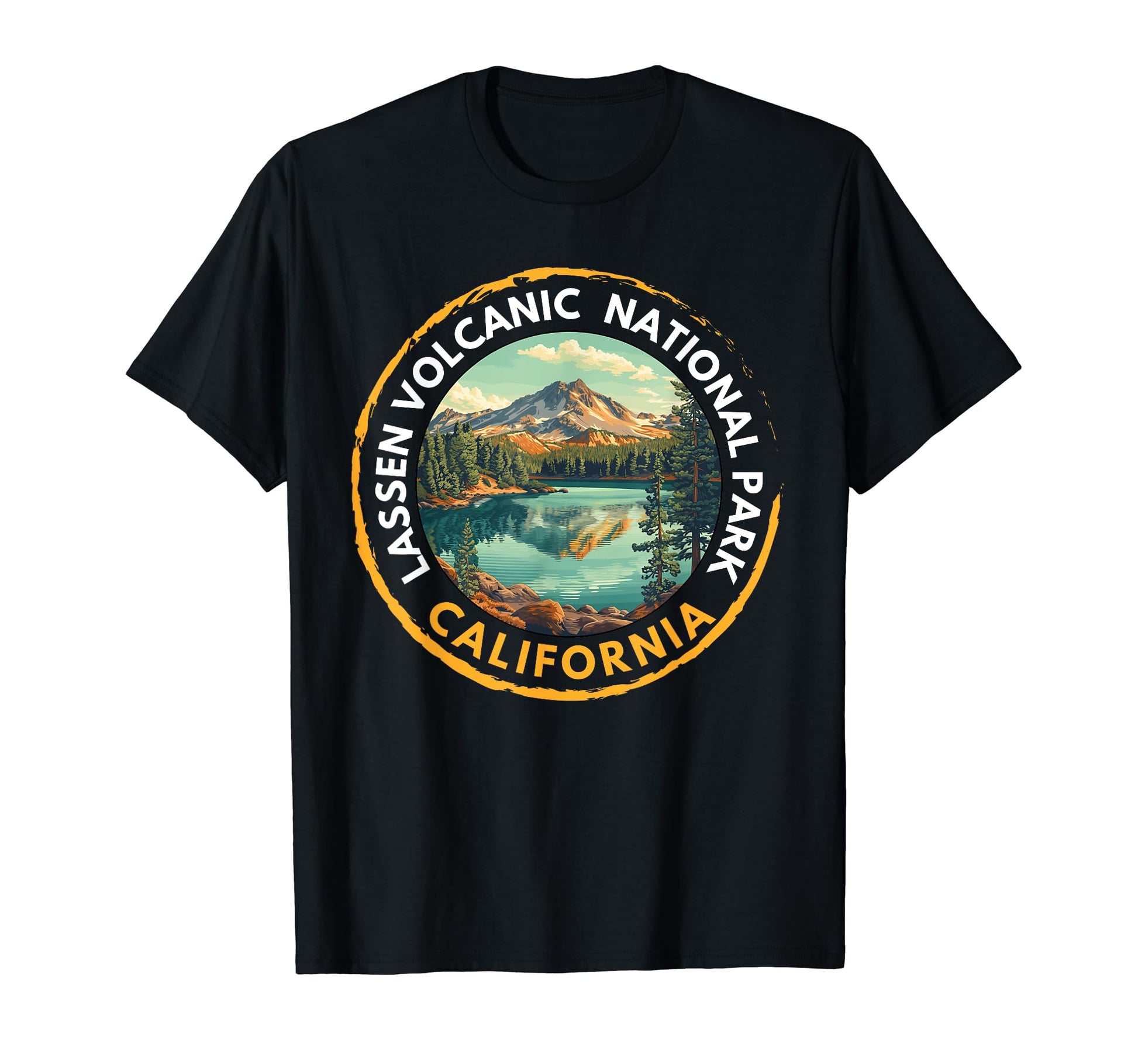 Lassen Volcanic National Park California T-Shirt - Graphic Print Unisex - T-Shirt, Sweatshirt, Hoodie
