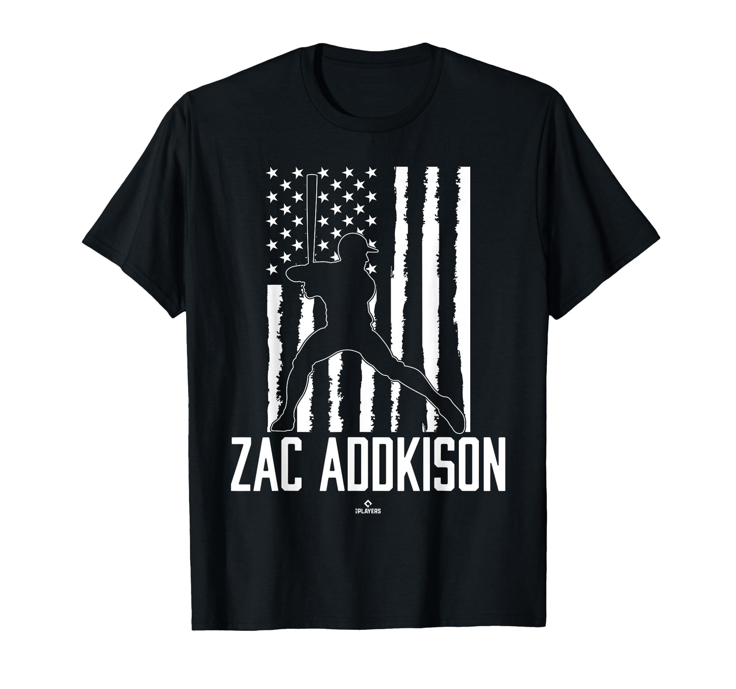 Distressed Flag Swing Zac Addkison T-Shirt - Fun Novelty Design for Adults - T-Shirt, Sweatshirt, Hoodie