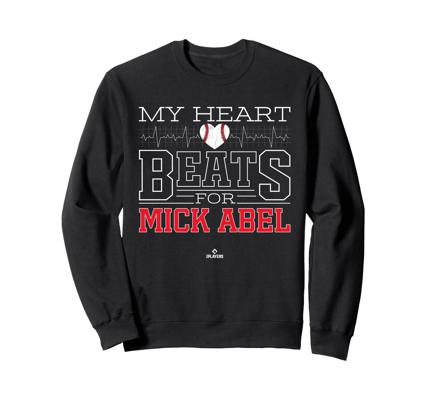 My Heart Beats Mick Abel Sweatshirt - Aesthetic Graphic for Adults - T-Shirt, Sweatshirt, Hoodie