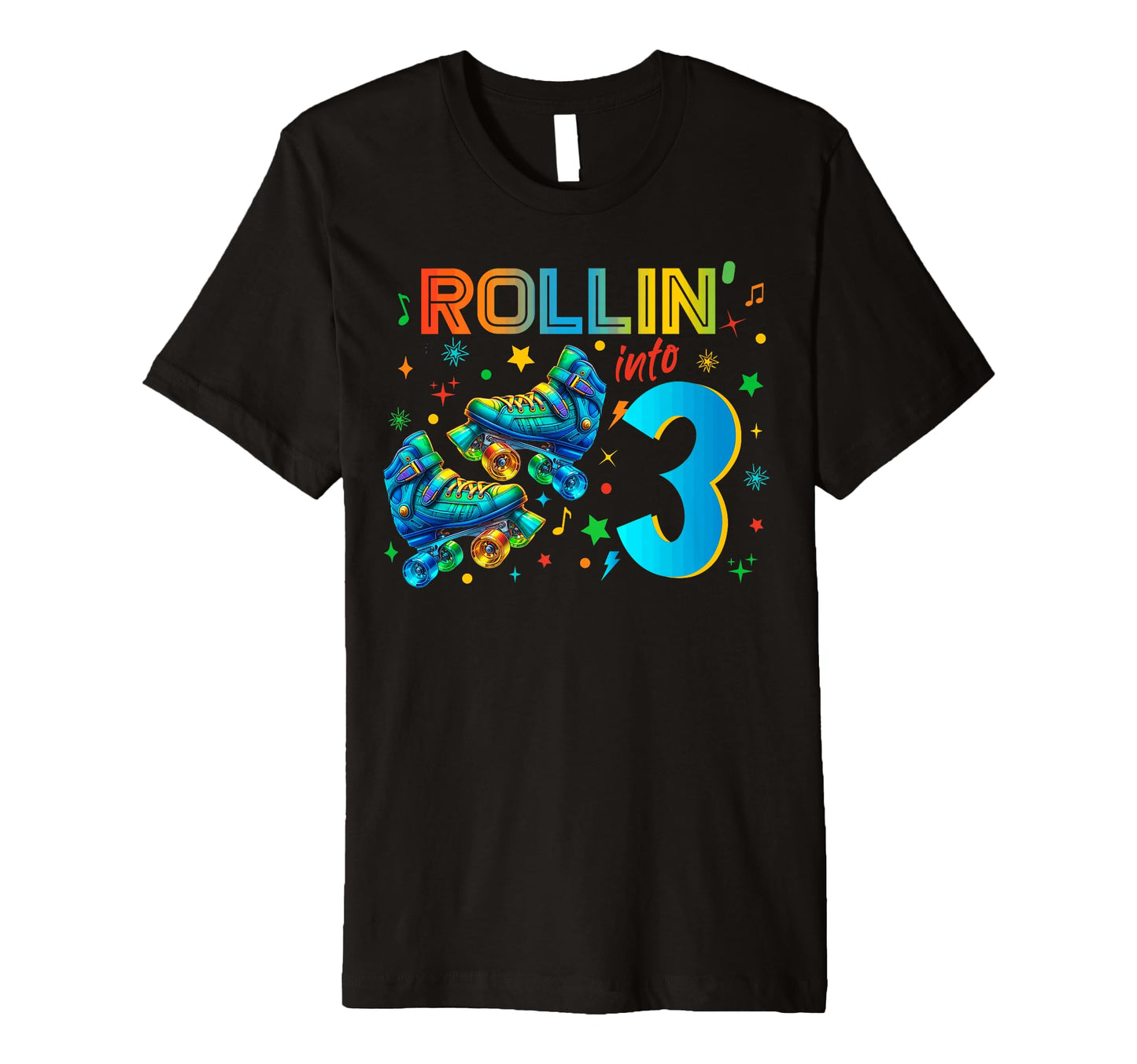 Roller Skates Birthday Costume T-Shirt - Streetwear Style Unisex - T-Shirt, Sweatshirt, Hoodie