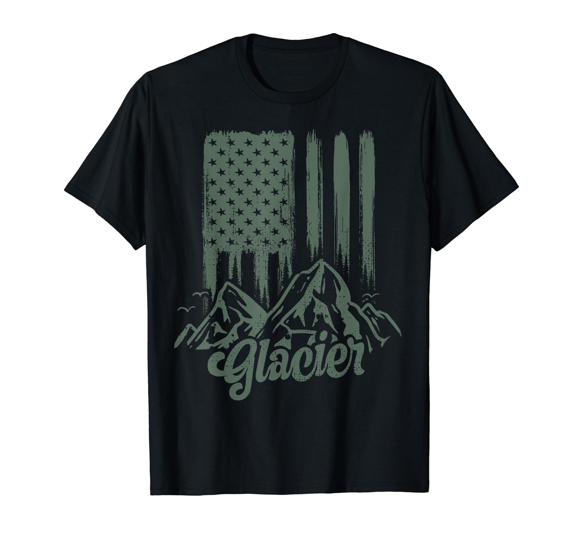 Glacier National Park Us Glacier T-Shirt - Streetwear Style Unisex - T-Shirt, Sweatshirt, Hoodie