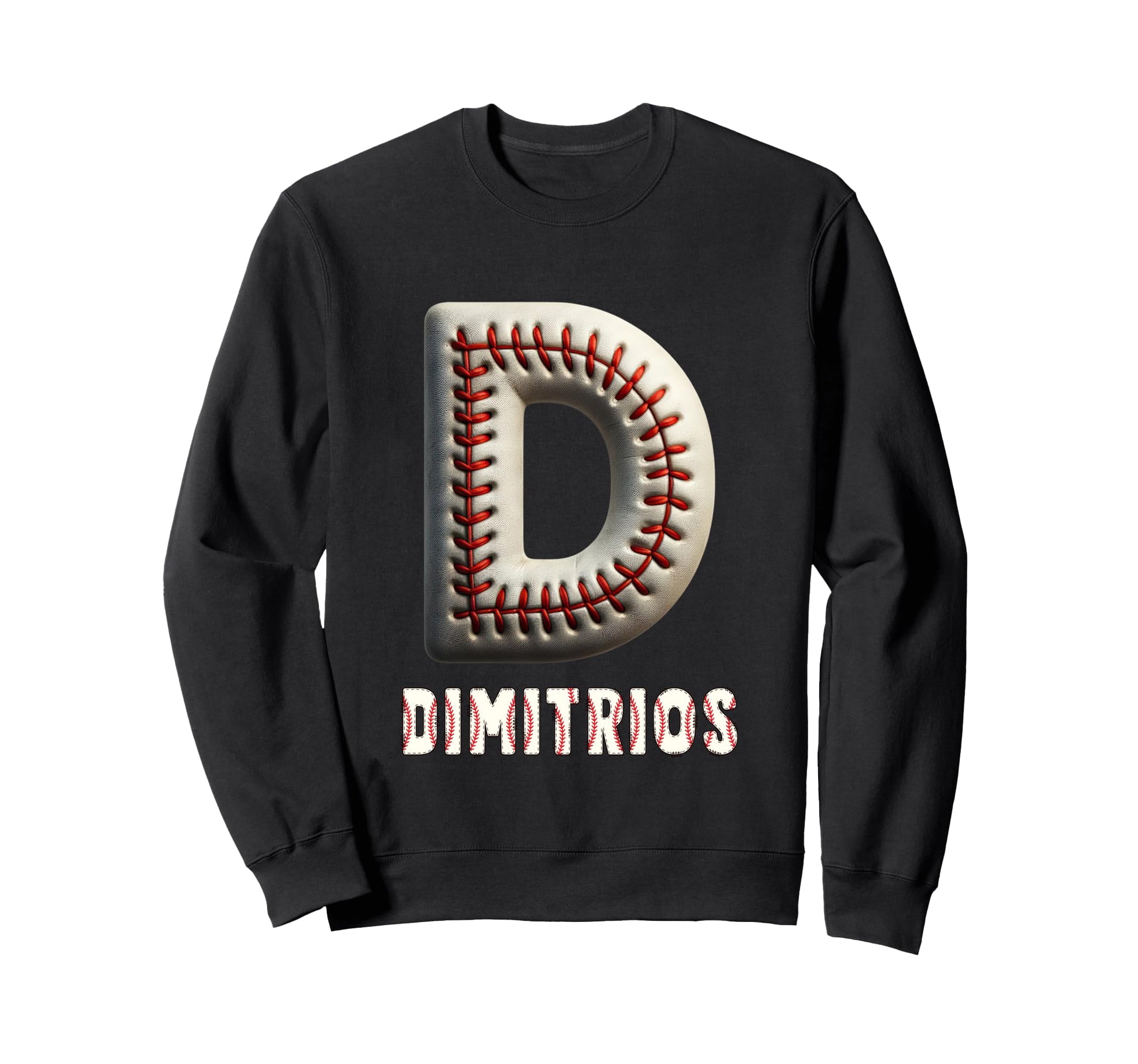 Baseball Home Run Friedrich Initial Sweatshirt - Graphic Print Unisex - T-Shirt, Sweatshirt, Hoodie