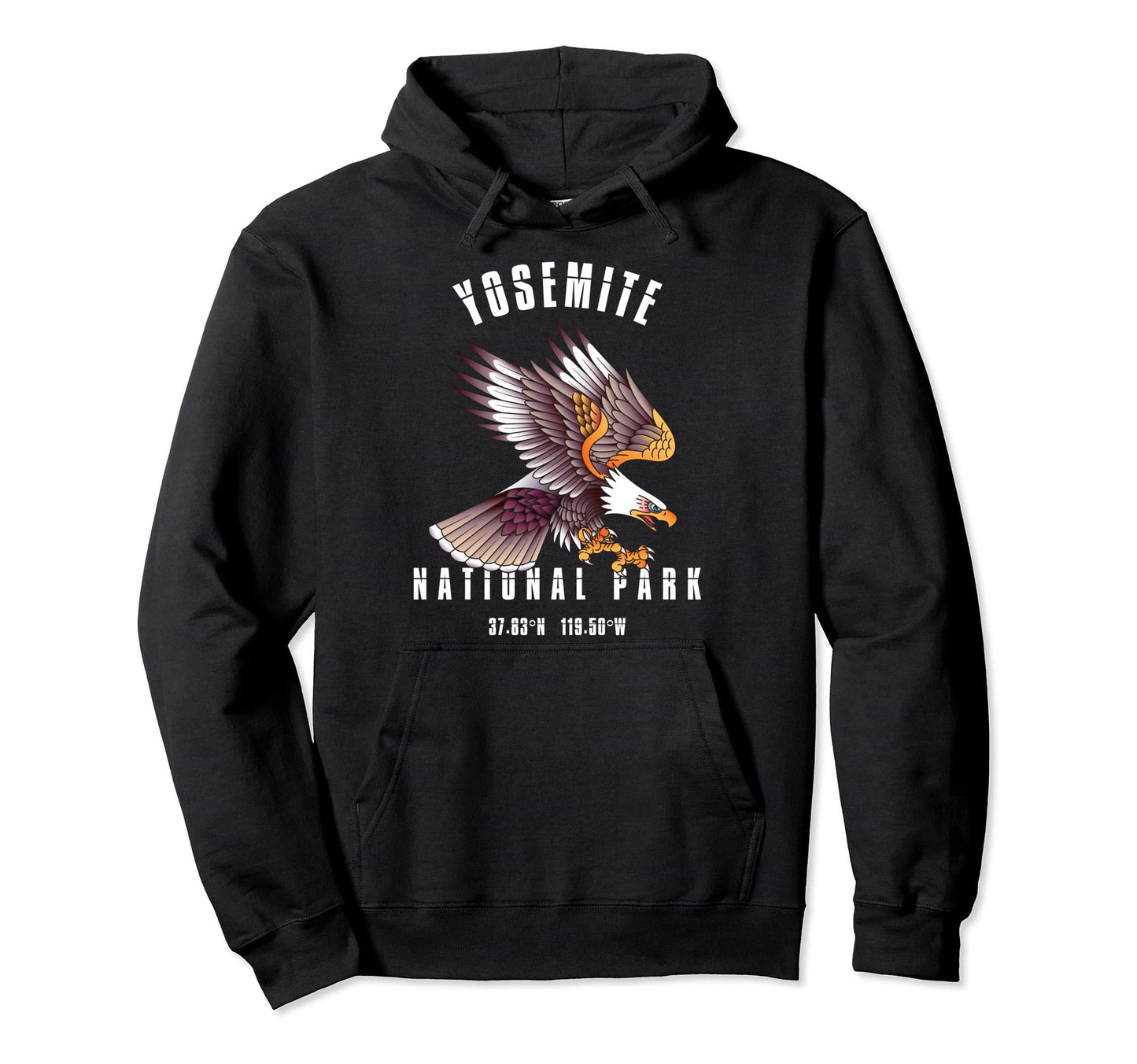 Yosemite National Park California Usa Hoodie - Fun Novelty Design Unisex - T-Shirt, Sweatshirt, Hoodie