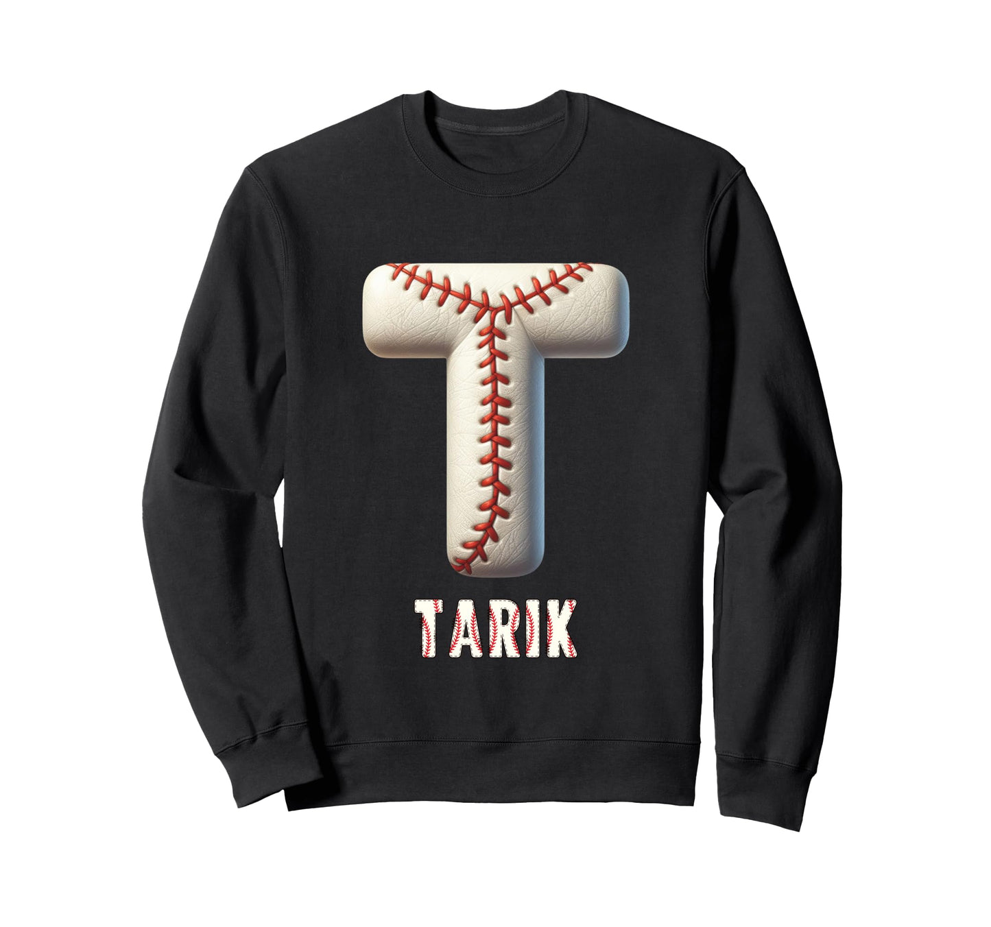 Baseball Home Run Rasmus Initial Sweatshirt - Fun Novelty Design Men Women - T-Shirt, Sweatshirt, Hoodie