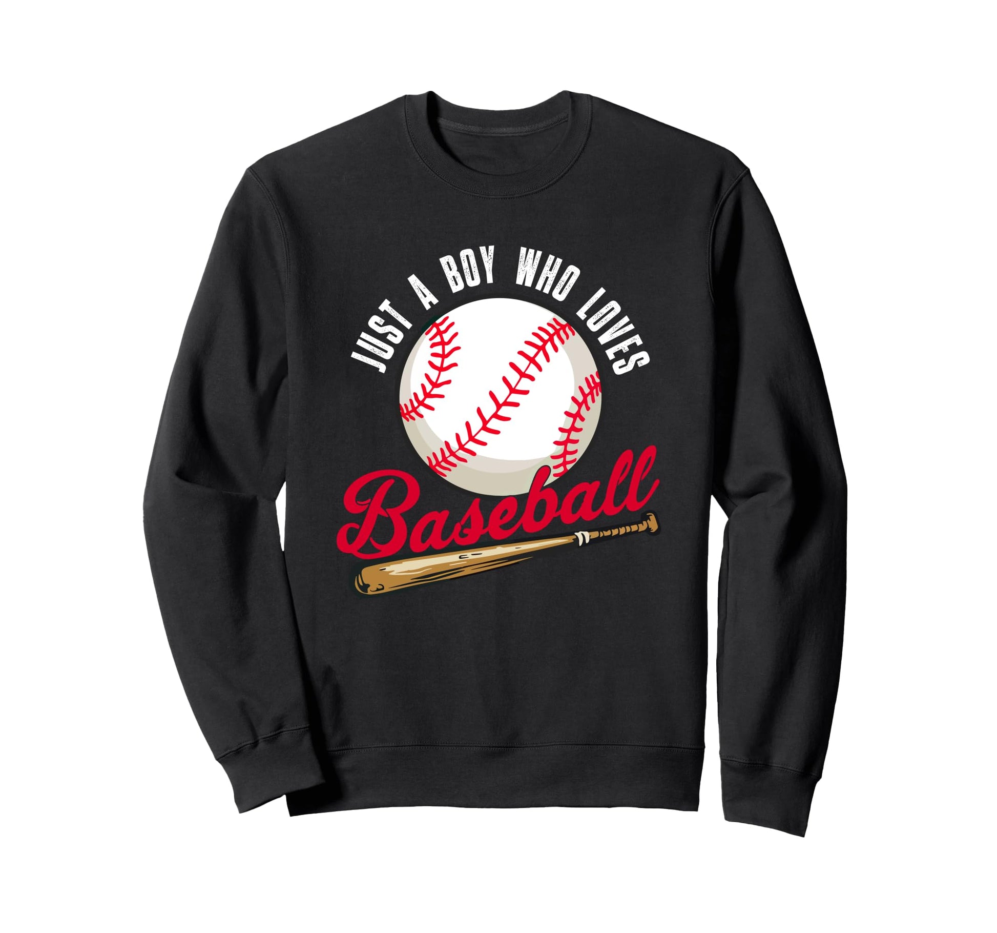 Just Who Loves Baseball Player Sweatshirt - Casual Everyday Wear Men Women - T-Shirt, Sweatshirt, Hoodie