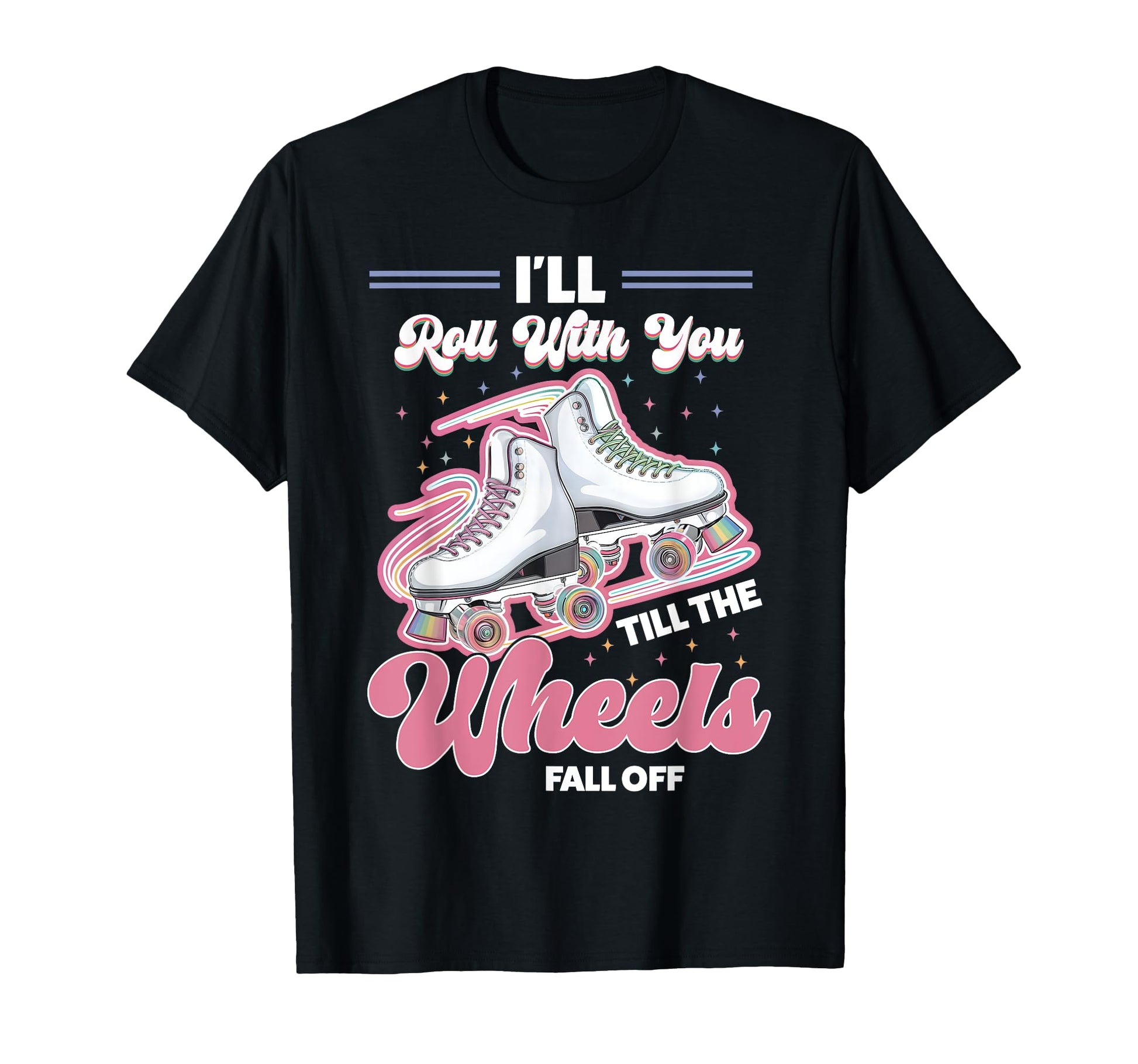 Roller Skating Skate 1970S Ill Roll T-Shirt - Unique Graphic Men Women - T-Shirt, Sweatshirt, Hoodie