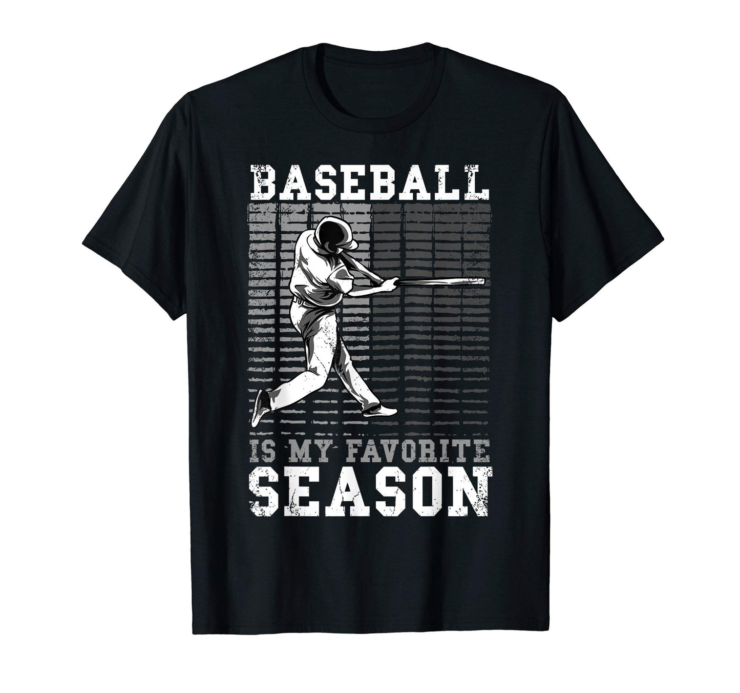 Baseball Is My Favorite Season T-Shirt - Novelty Apparel for Adults - T-Shirt, Sweatshirt, Hoodie