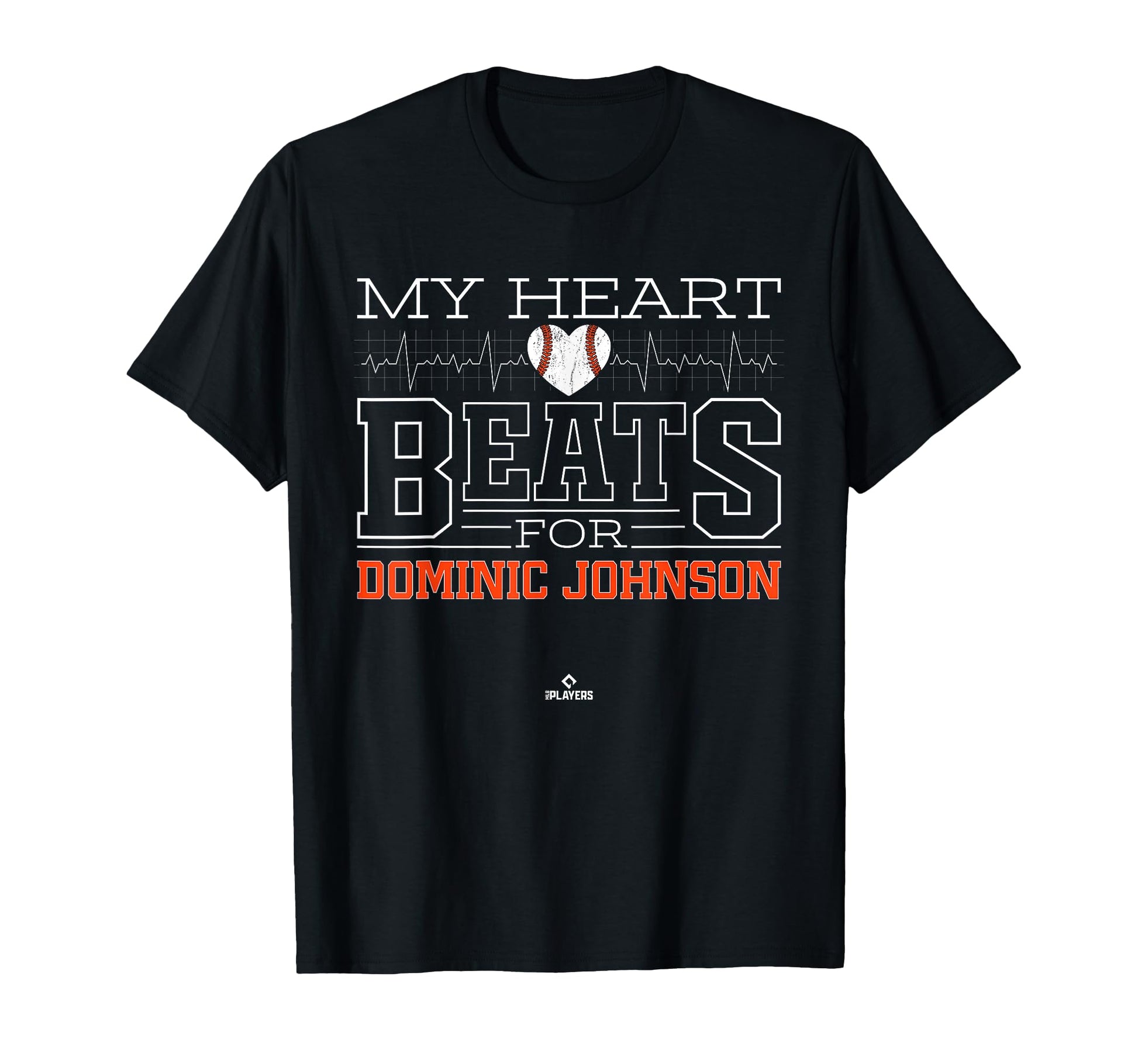 My Heart Beats Dominic Johnson Prospect T-Shirt - Trendy Graphic Men Women - T-Shirt, Sweatshirt, Hoodie