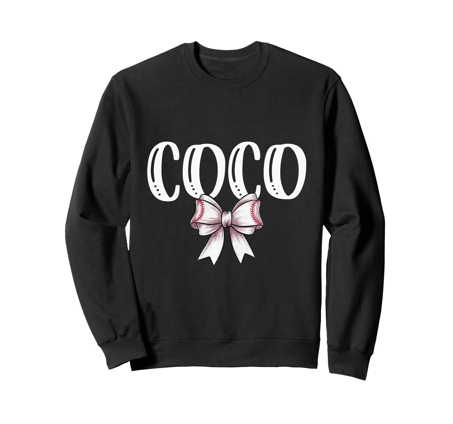 Coquette Baseball Coco Spirit Sweatshirt - Custom Art Print for Adults - T-Shirt, Sweatshirt, Hoodie