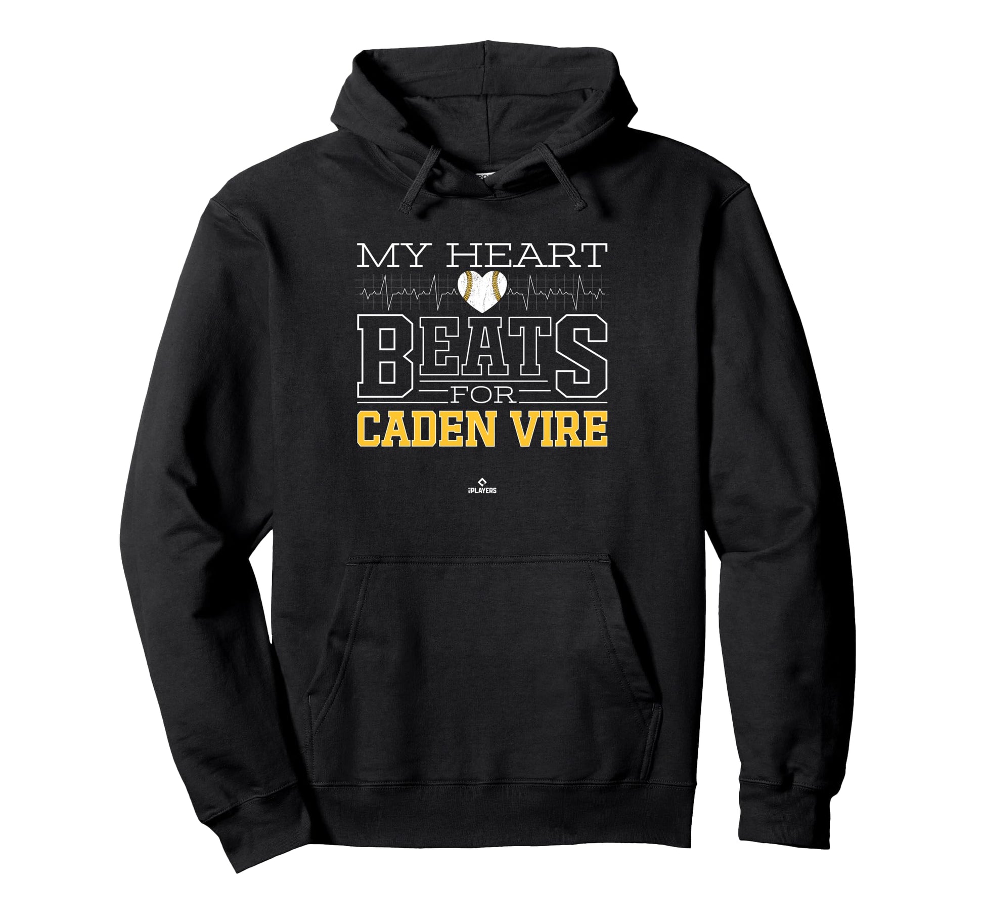 My Heart Beats Caden Vire Prospect Hoodie - Fun Novelty Design Men Women - T-Shirt, Sweatshirt, Hoodie