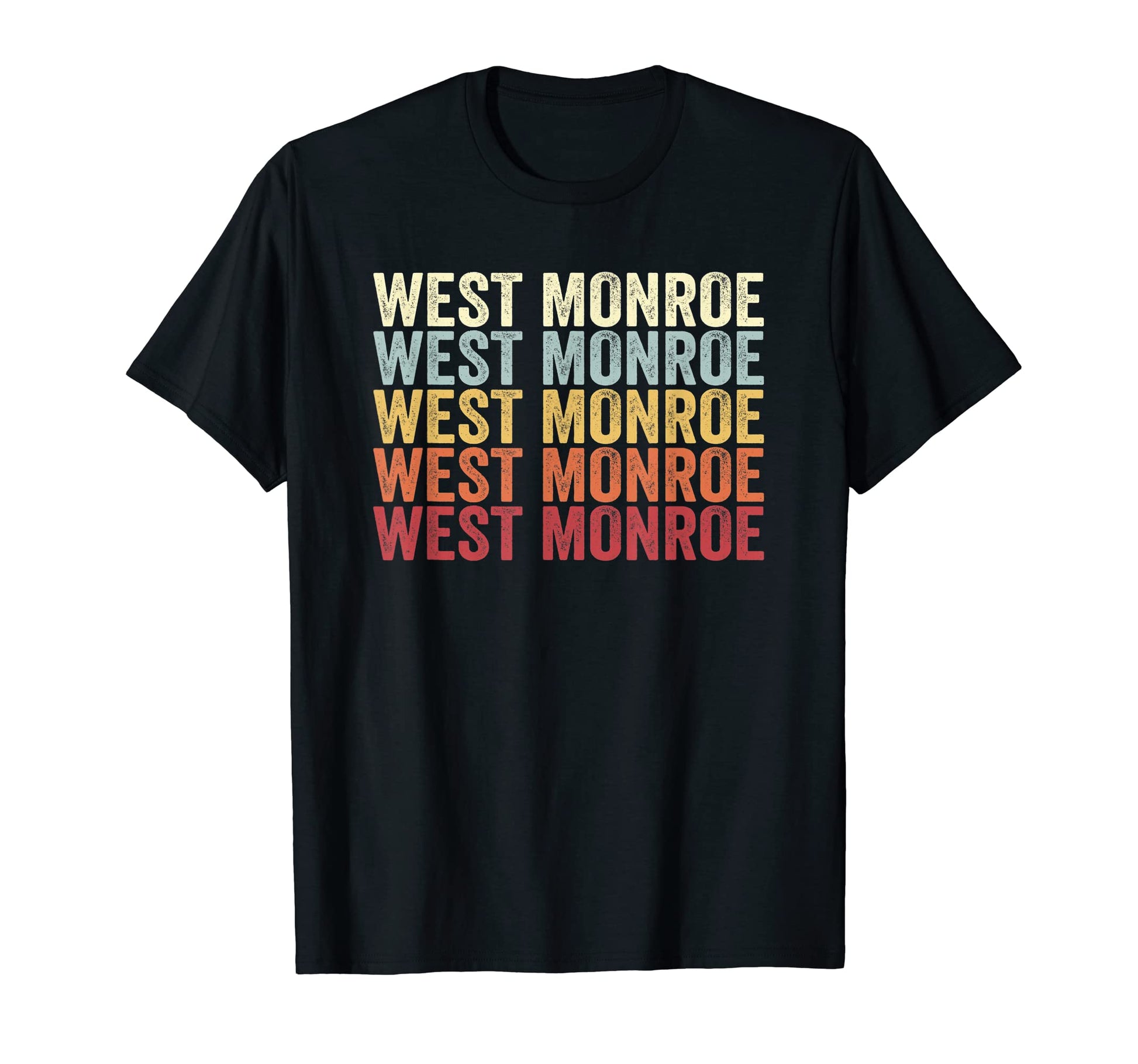 West Monroe New York West Monroe Ny T-Shirt - Minimalist Print Men Women - T-Shirt, Sweatshirt, Hoodie