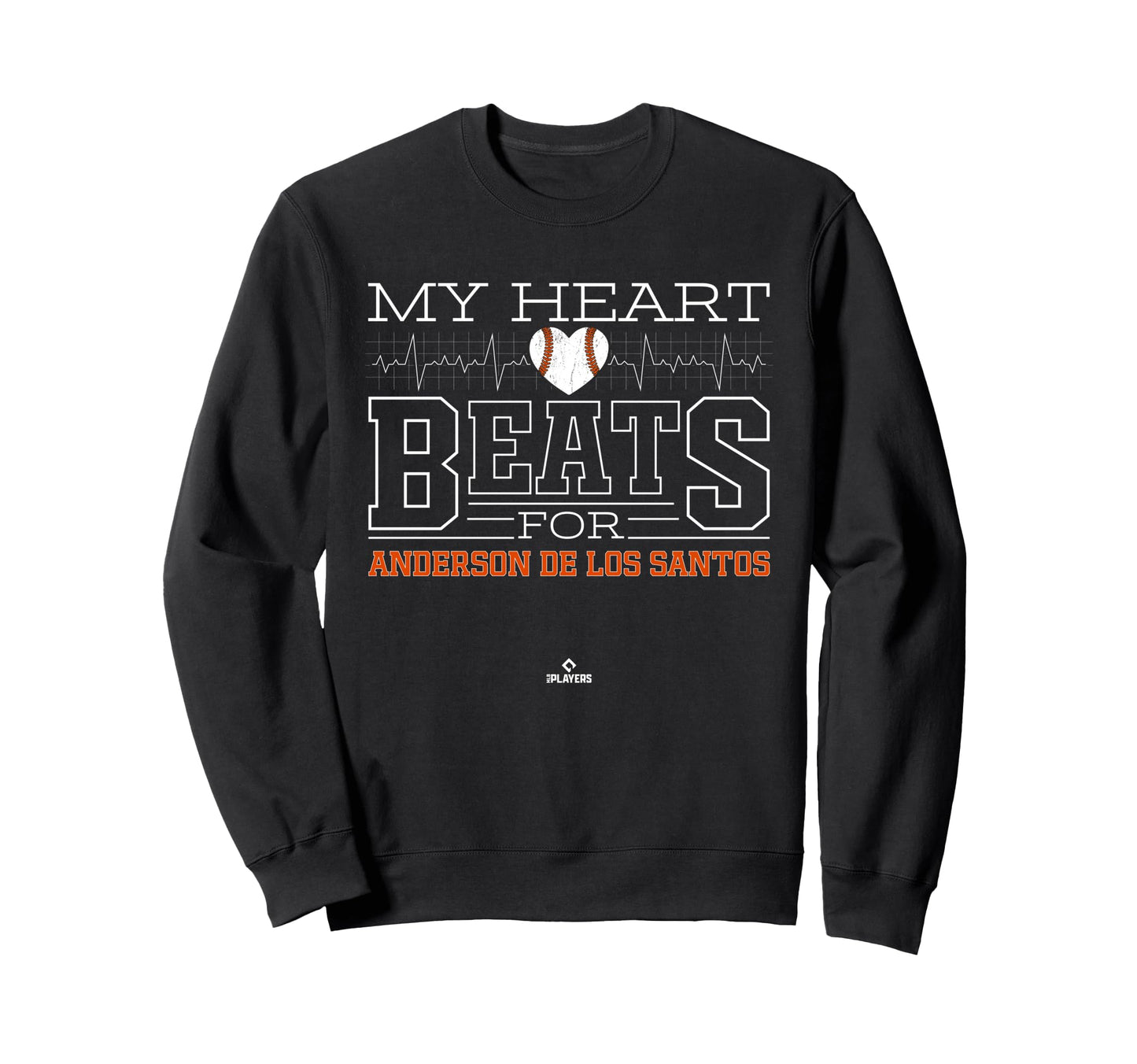 My Heart Beats Anderson De Los Sweatshirt - Minimalist Print Men Women - T-Shirt, Sweatshirt, Hoodie