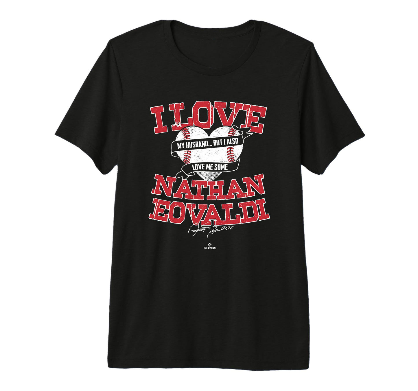 I Love Nathan Eovaldi Tri Blend T-Shirt - Fun Novelty Design Men Women - T-Shirt, Sweatshirt, Hoodie