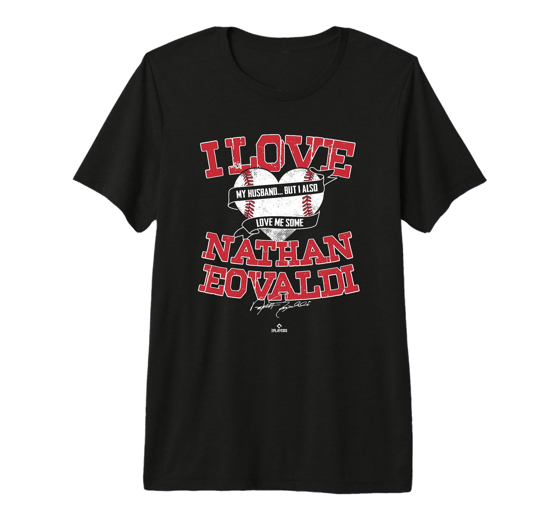 I Love Nathan Eovaldi Tri Blend T-Shirt - Fun Novelty Design Men Women - T-Shirt, Sweatshirt, Hoodie