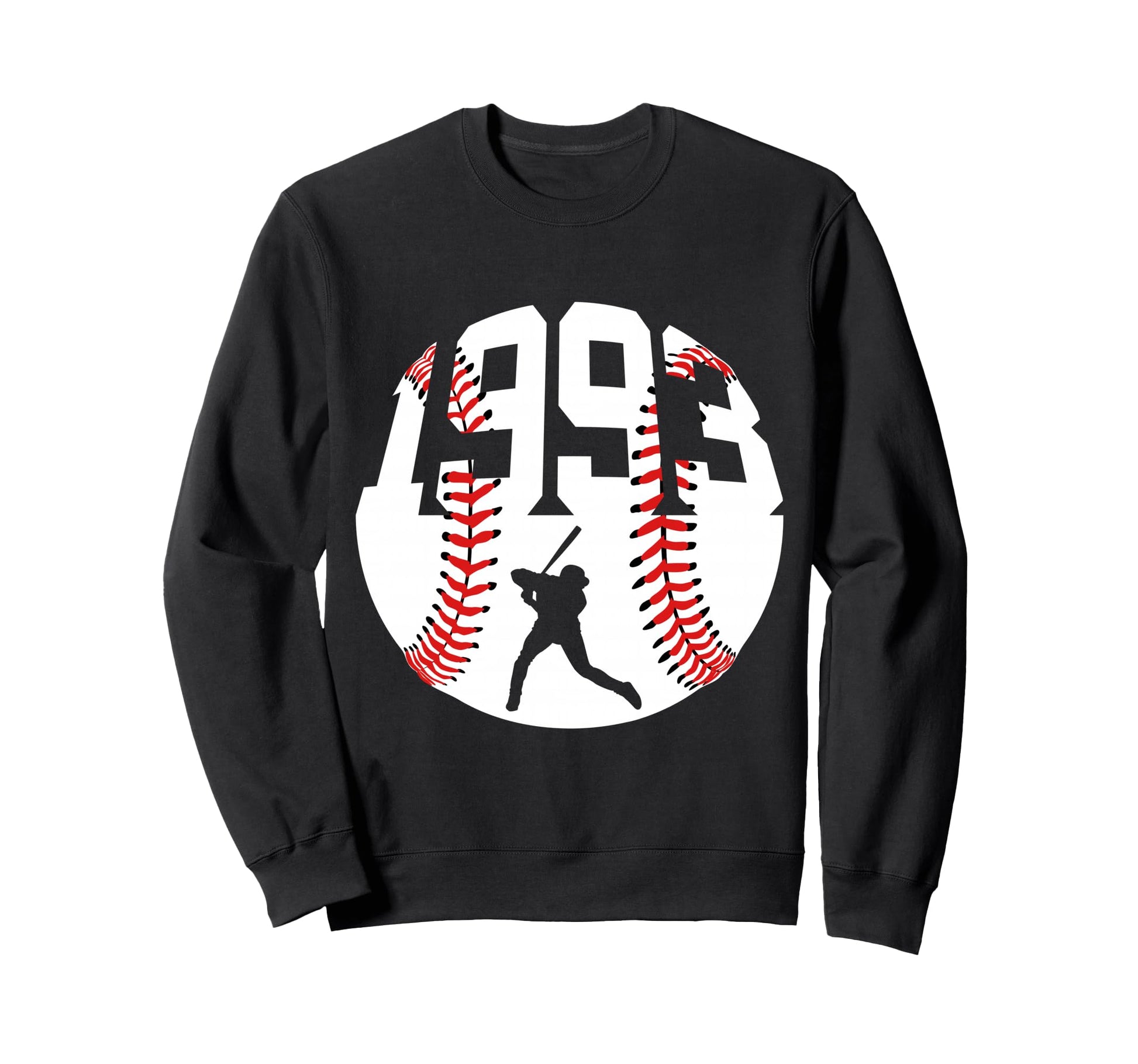 1993 Baseball 33Rd Birthday Sweatshirt - Unique Graphic Unisex - T-Shirt, Sweatshirt, Hoodie