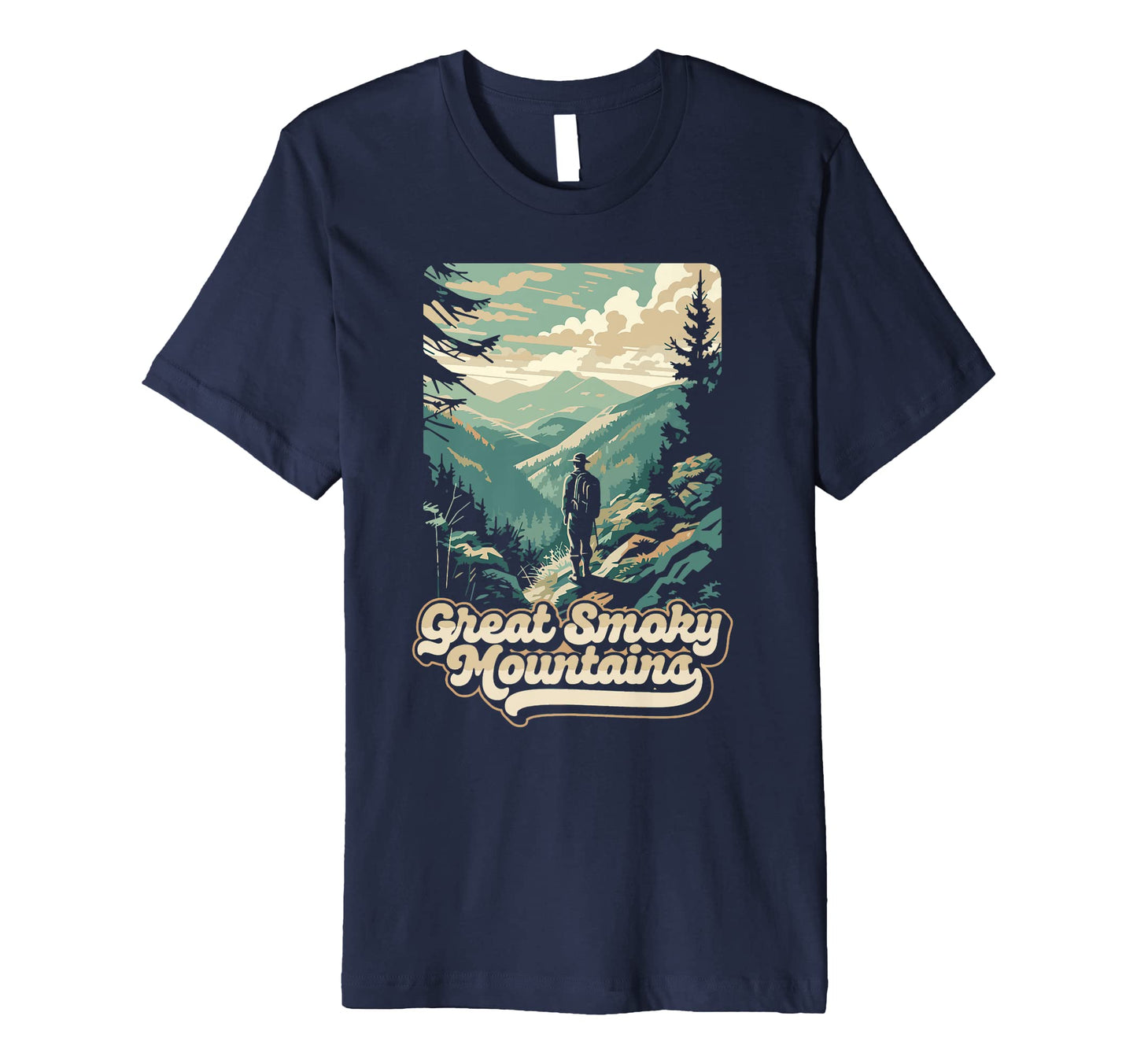 Great Smoky Mountains Hiking T-Shirt - Streetwear Style for Adults - T-Shirt, Sweatshirt, Hoodie
