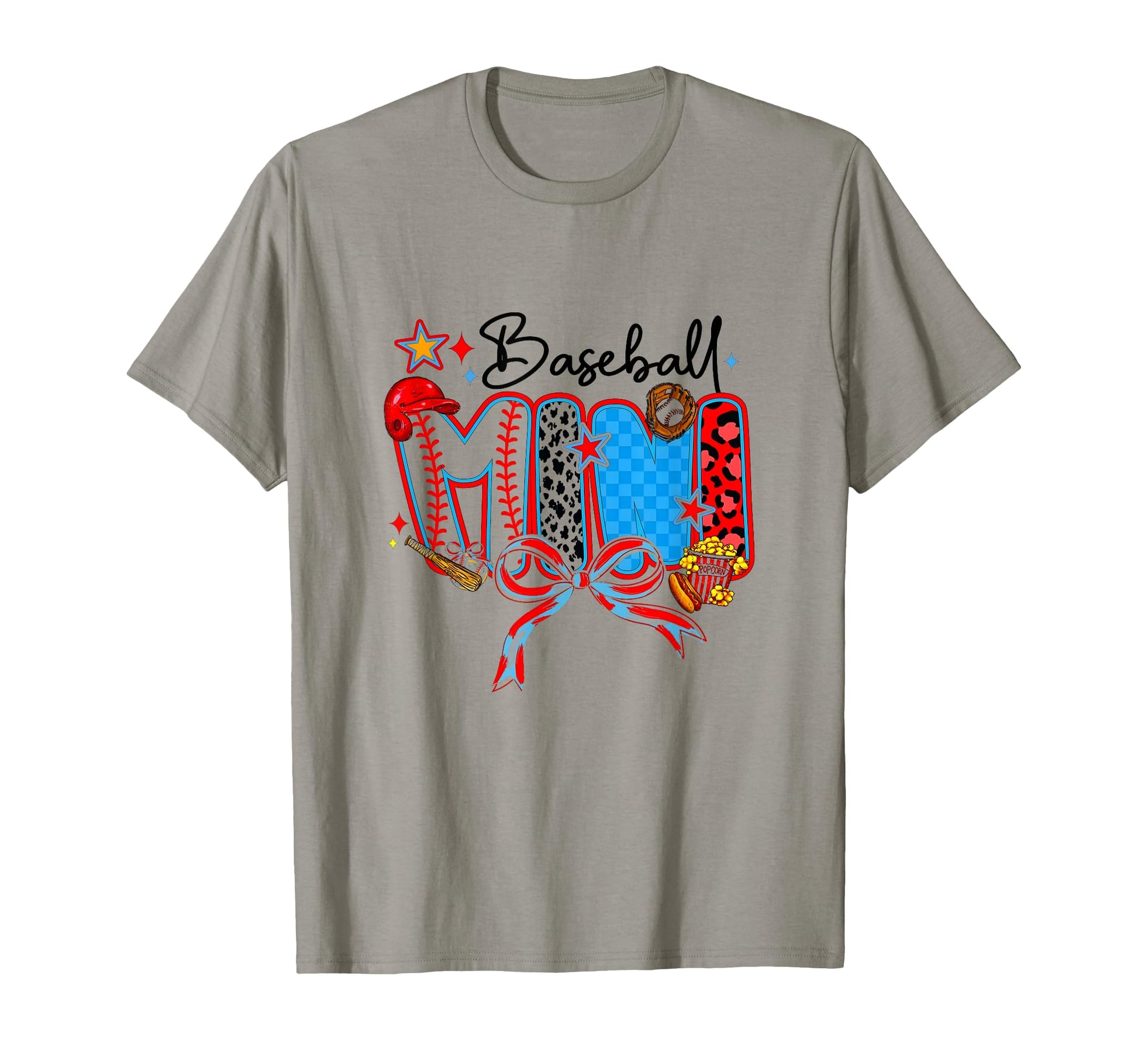 Coquette Bow Funny Game Day Baseball Mimi T-Shirt - Unique Graphic Unisex - T-Shirt, Sweatshirt, Hoodie