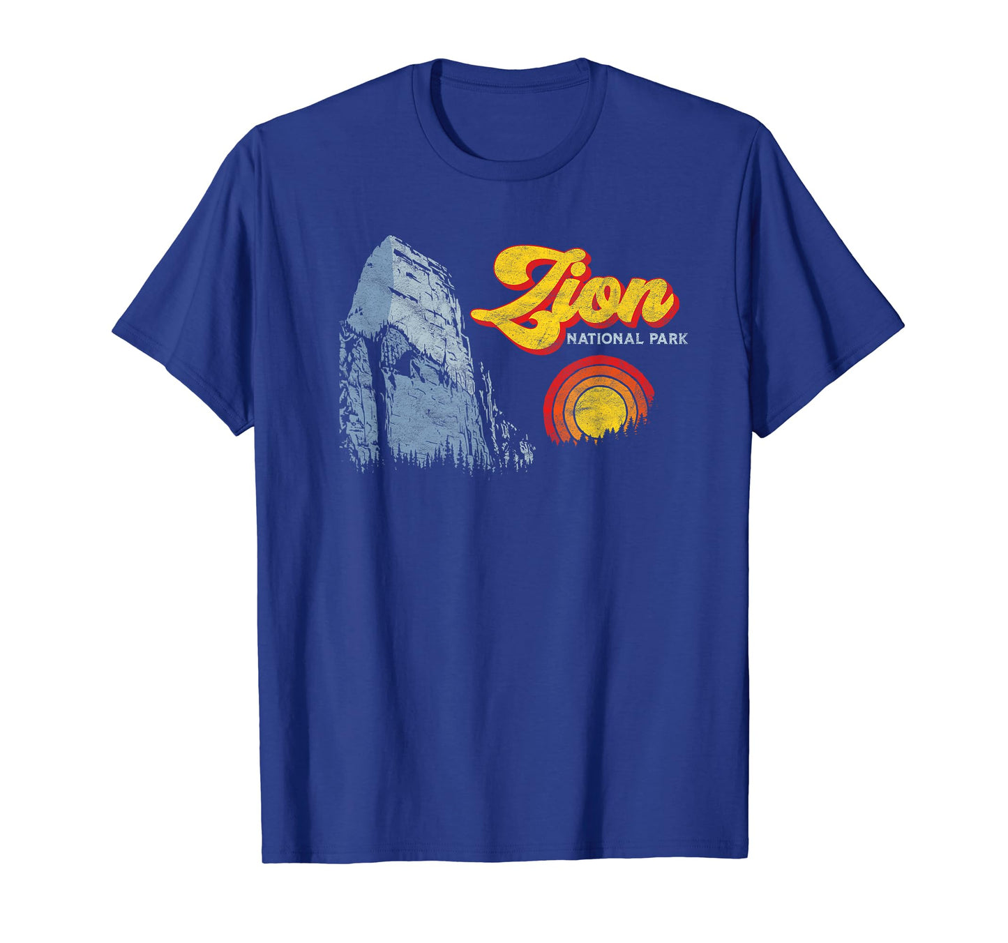 Zion National Park Throwback T-Shirt - Unique Graphic Men Women - T-Shirt, Sweatshirt, Hoodie