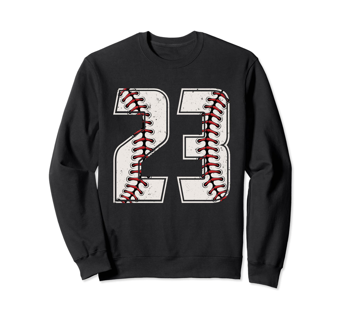 Baseball Player Number 23 Sweatshirt - Casual Everyday Wear for Adults - T-Shirt, Sweatshirt, Hoodie
