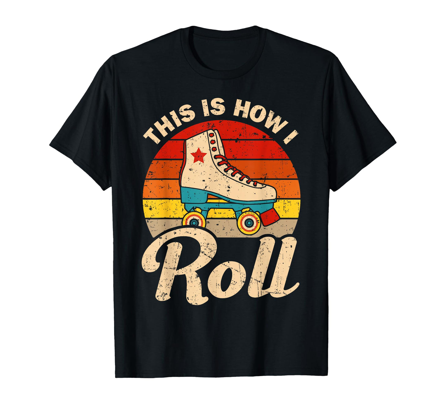 Roller Skate Speed Skating T-Shirt - Casual Everyday Wear for Adults - T-Shirt, Sweatshirt, Hoodie
