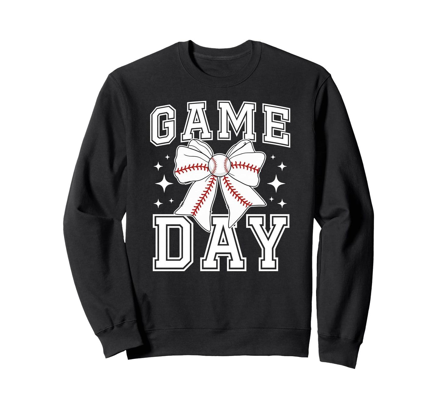 Game Day Coquette Baseball Game Day Sweatshirt - Streetwear Style Unisex - T-Shirt, Sweatshirt, Hoodie