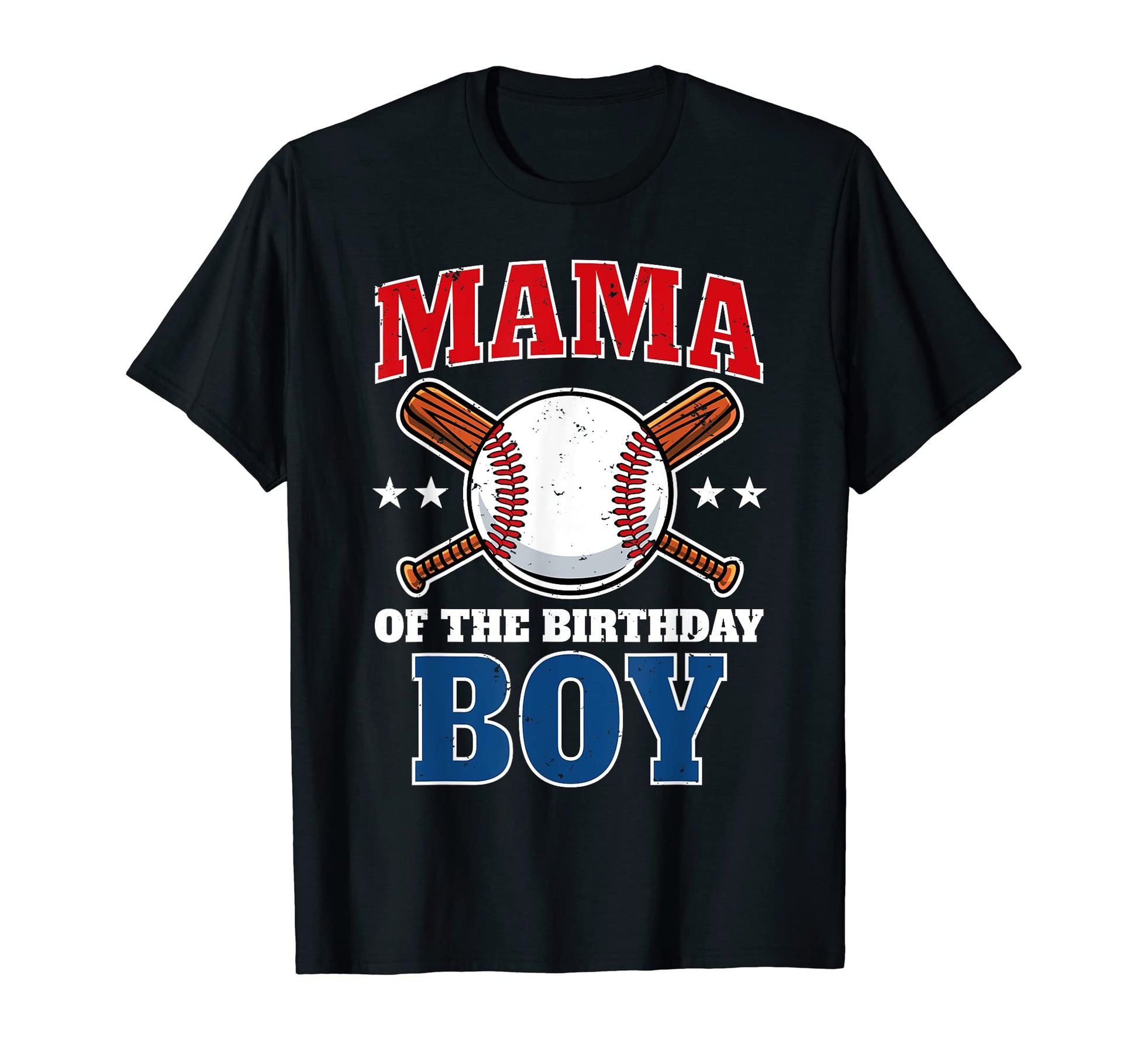 Mama Birthday Baseball Birthday T-Shirt - Minimalist Print for Adults - T-Shirt, Sweatshirt, Hoodie