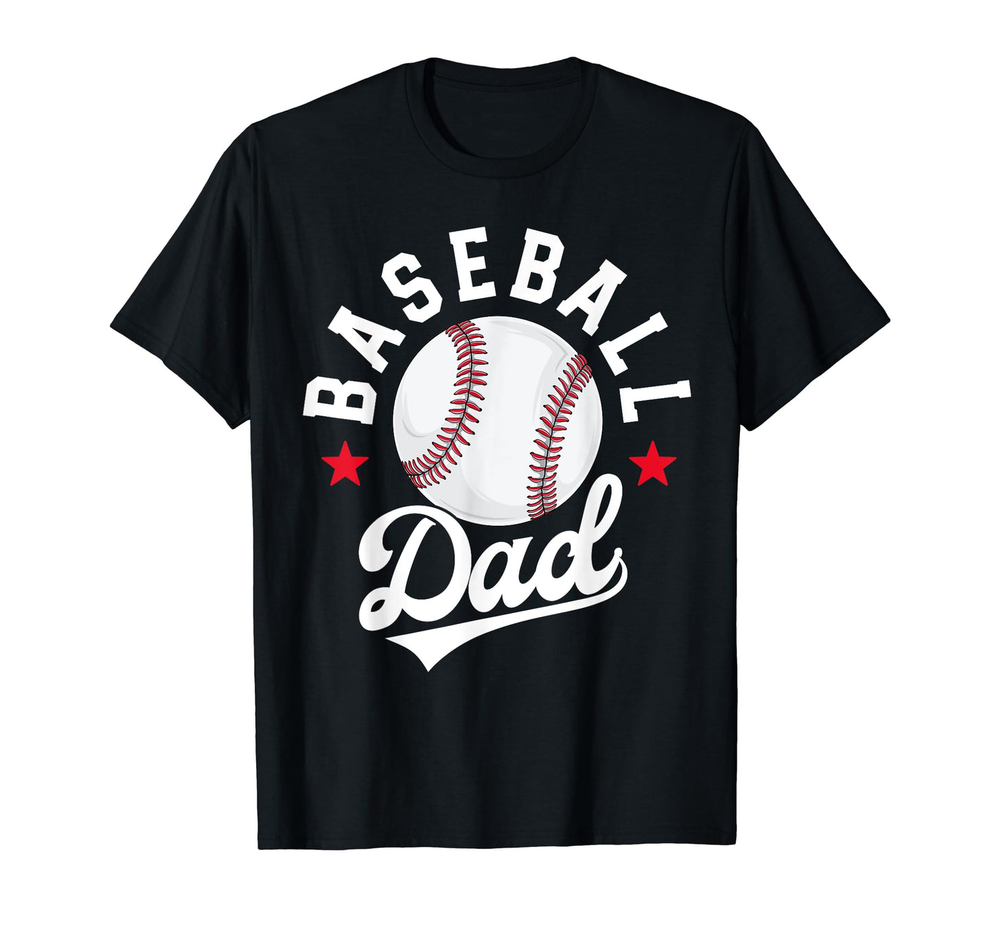 Baseball Dad Matching Family T-Shirt - Casual Everyday Wear Men Women - T-Shirt, Sweatshirt, Hoodie