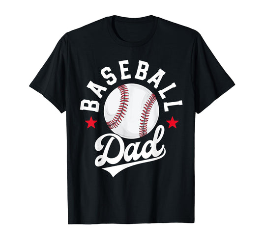 Baseball Dad Matching Family T-Shirt - Casual Everyday Wear Men Women - T-Shirt, Sweatshirt, Hoodie