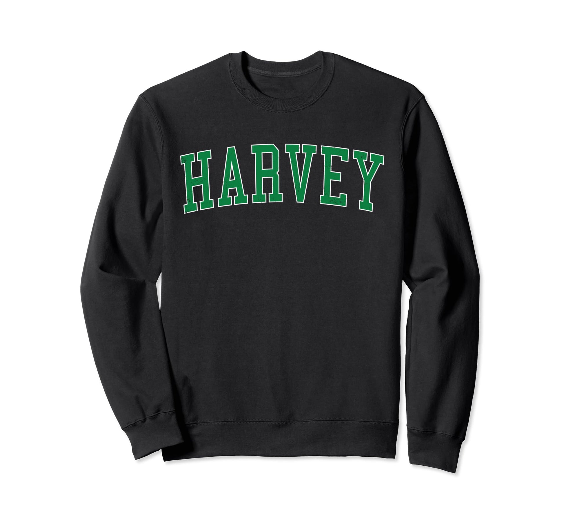 Harvey La Distressed Green Sweatshirt - Aesthetic Graphic for Adults - T-Shirt, Sweatshirt, Hoodie