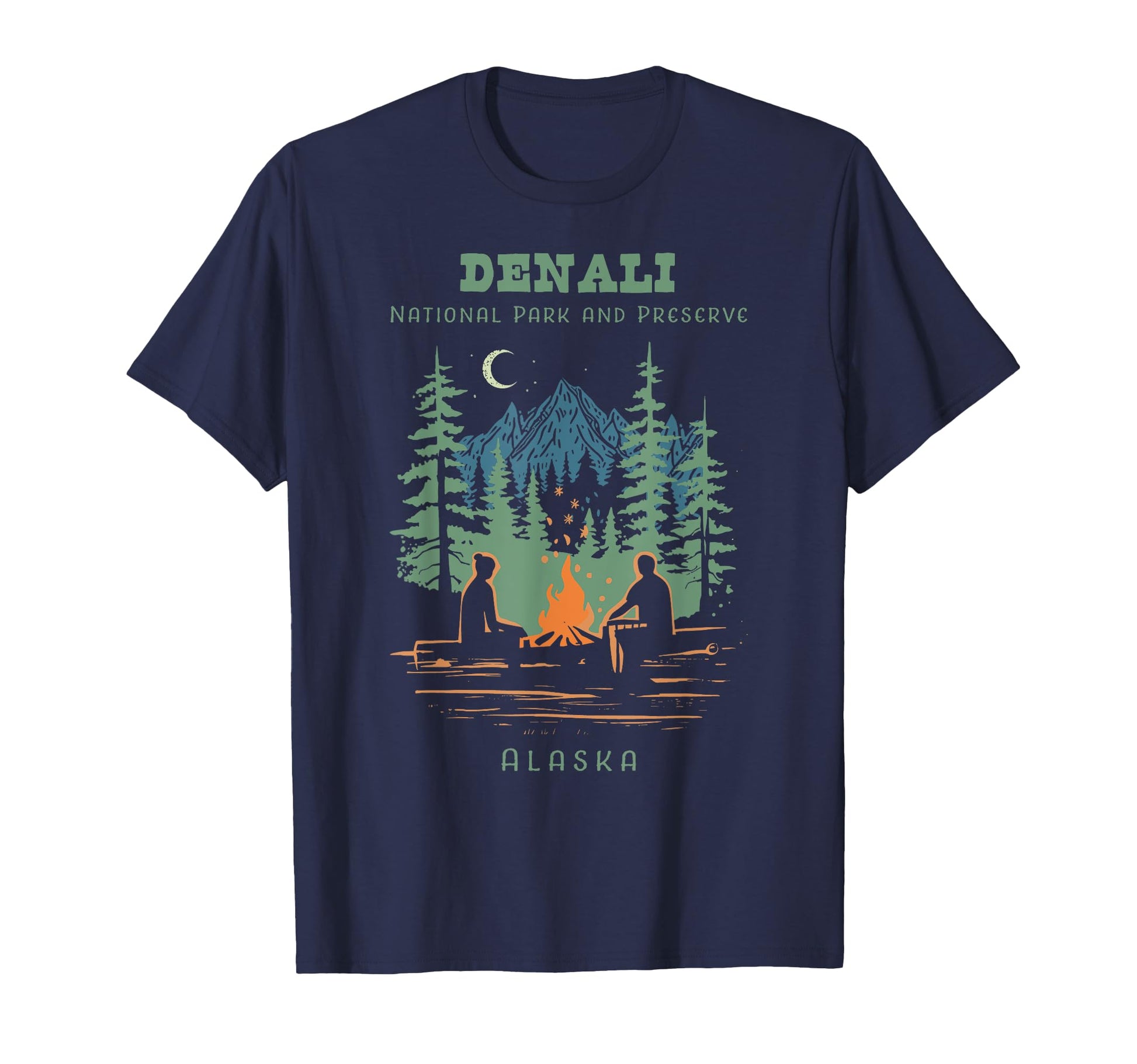 Denali National Park And Preserve Alaska T-Shirt - Aesthetic Graphic Unisex - T-Shirt, Sweatshirt, Hoodie