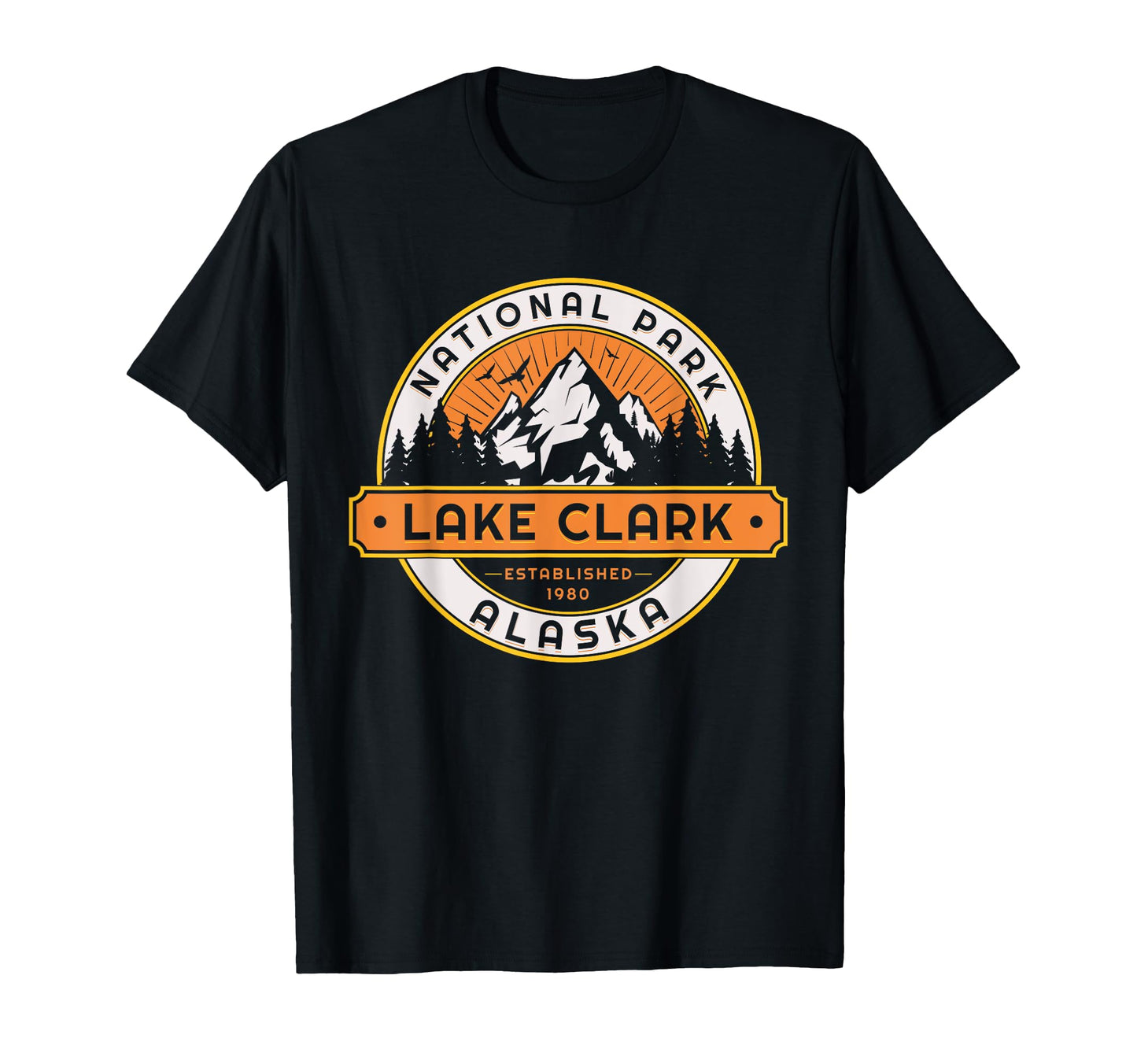 Lake Clark National Park Alaska Usa Outdoor T-Shirt - Unique Graphic Unisex - T-Shirt, Sweatshirt, Hoodie