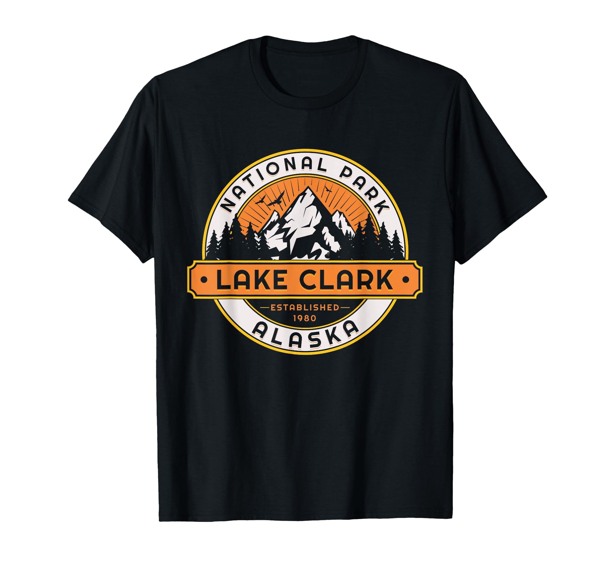 Lake Clark National Park Alaska Usa Outdoor T-Shirt - Unique Graphic Unisex - T-Shirt, Sweatshirt, Hoodie