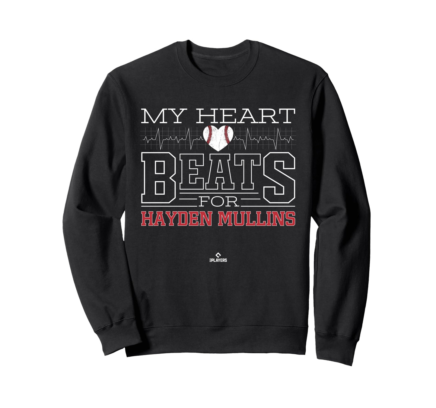 My Heart Beats Hayden Mullins Prospect Sweatshirt - Novelty Apparel Unisex - T-Shirt, Sweatshirt, Hoodie