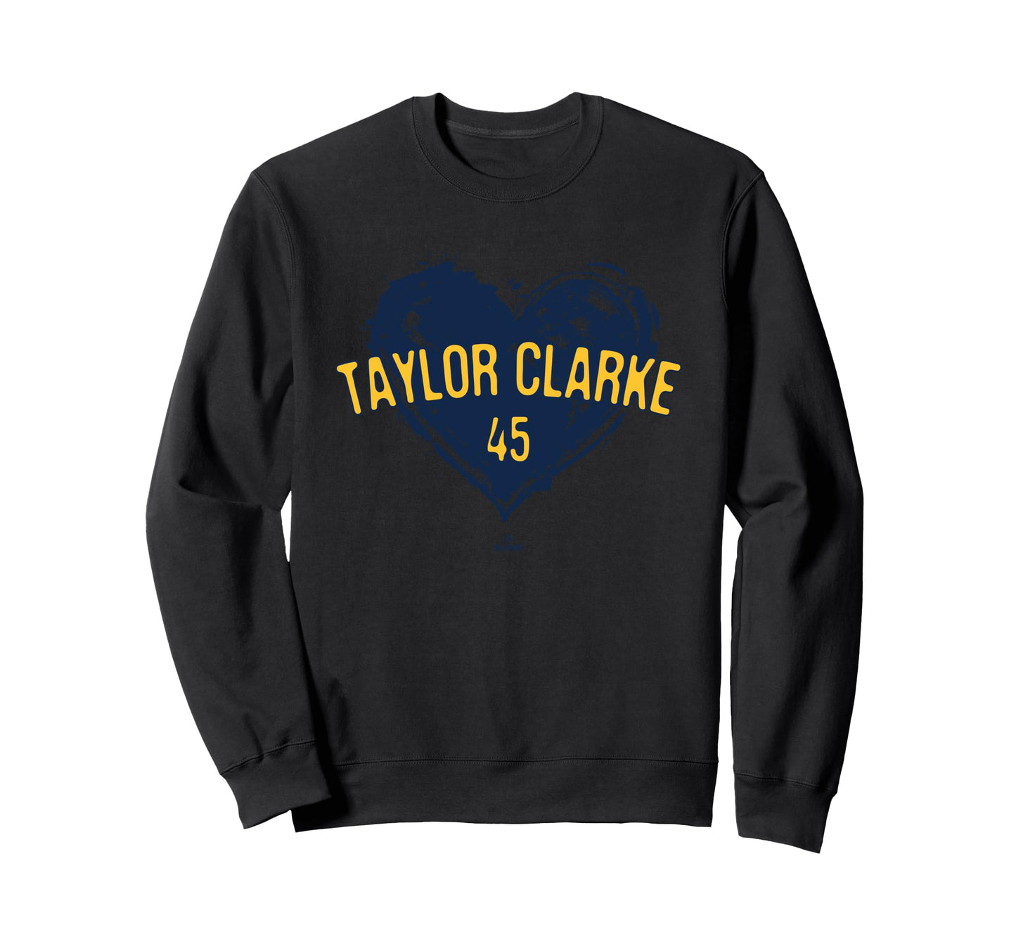 Distressed Heart Taylor Clarke Sweatshirt - Fun Novelty Design for Adults - T-Shirt, Sweatshirt, Hoodie