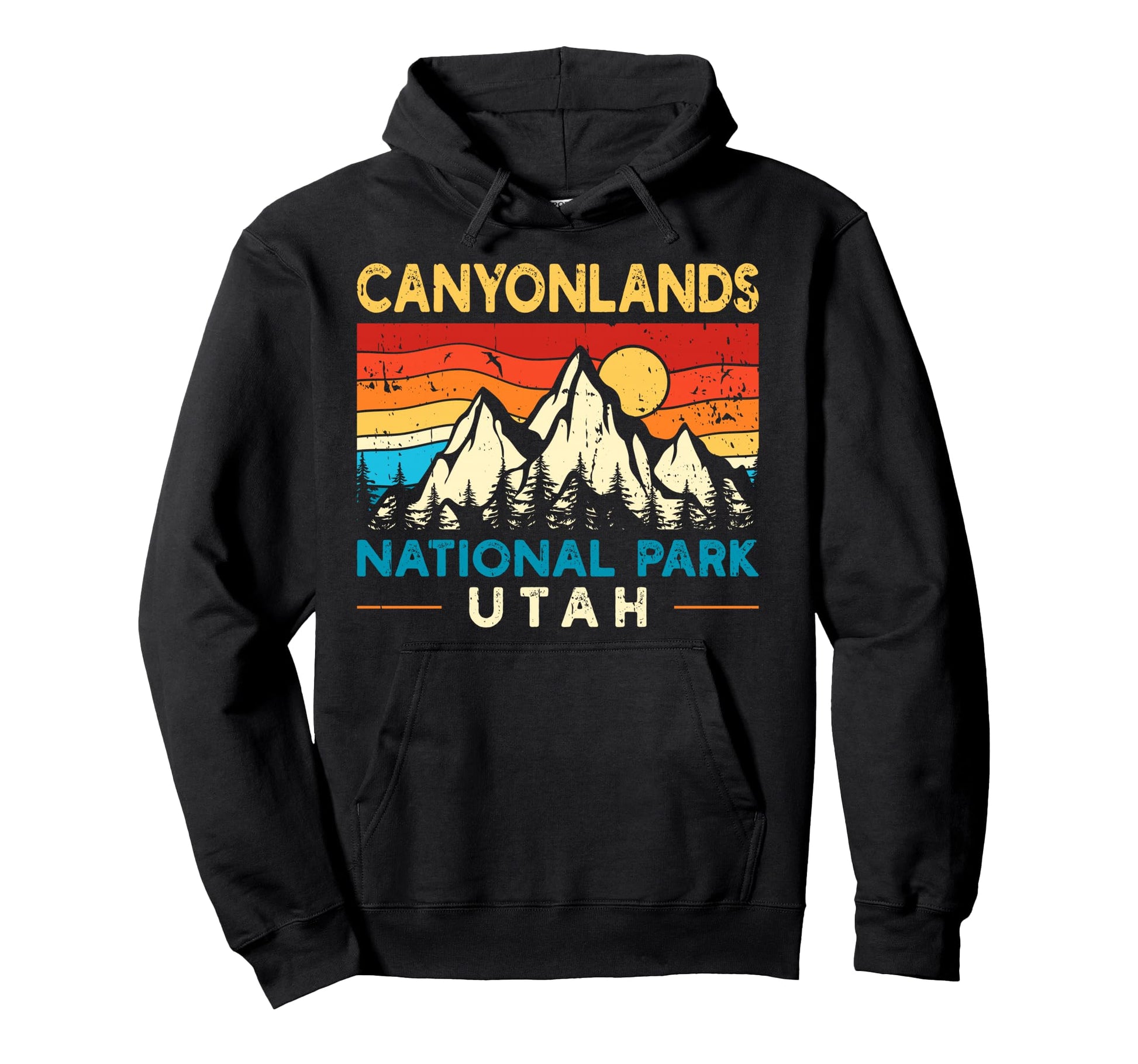 Canyonlands National Park Hoodie - Graphic Print Men Women - T-Shirt, Sweatshirt, Hoodie