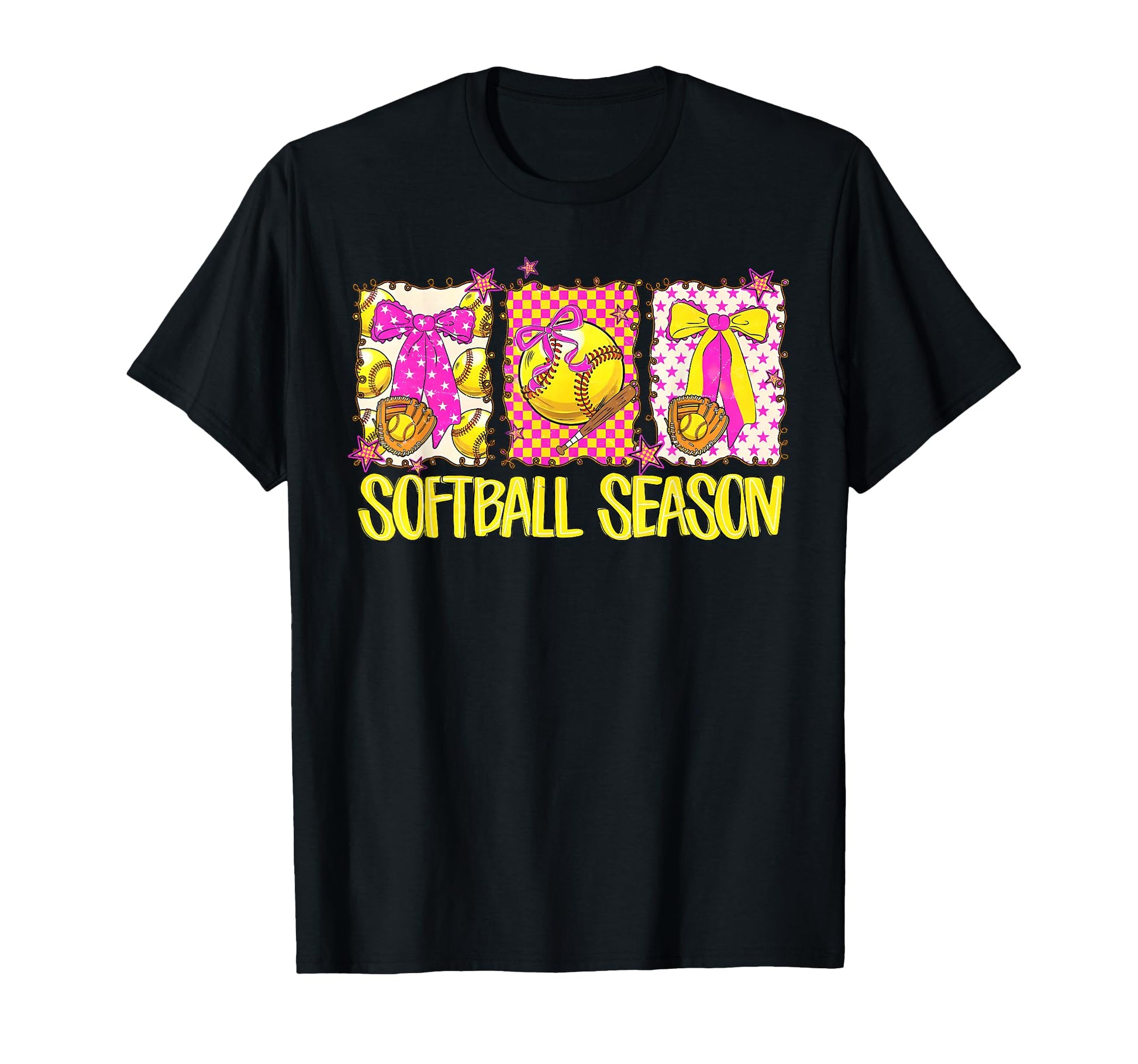 Softball Season Baseball Coquette T-Shirt - Streetwear Style for Adults - T-Shirt, Sweatshirt, Hoodie