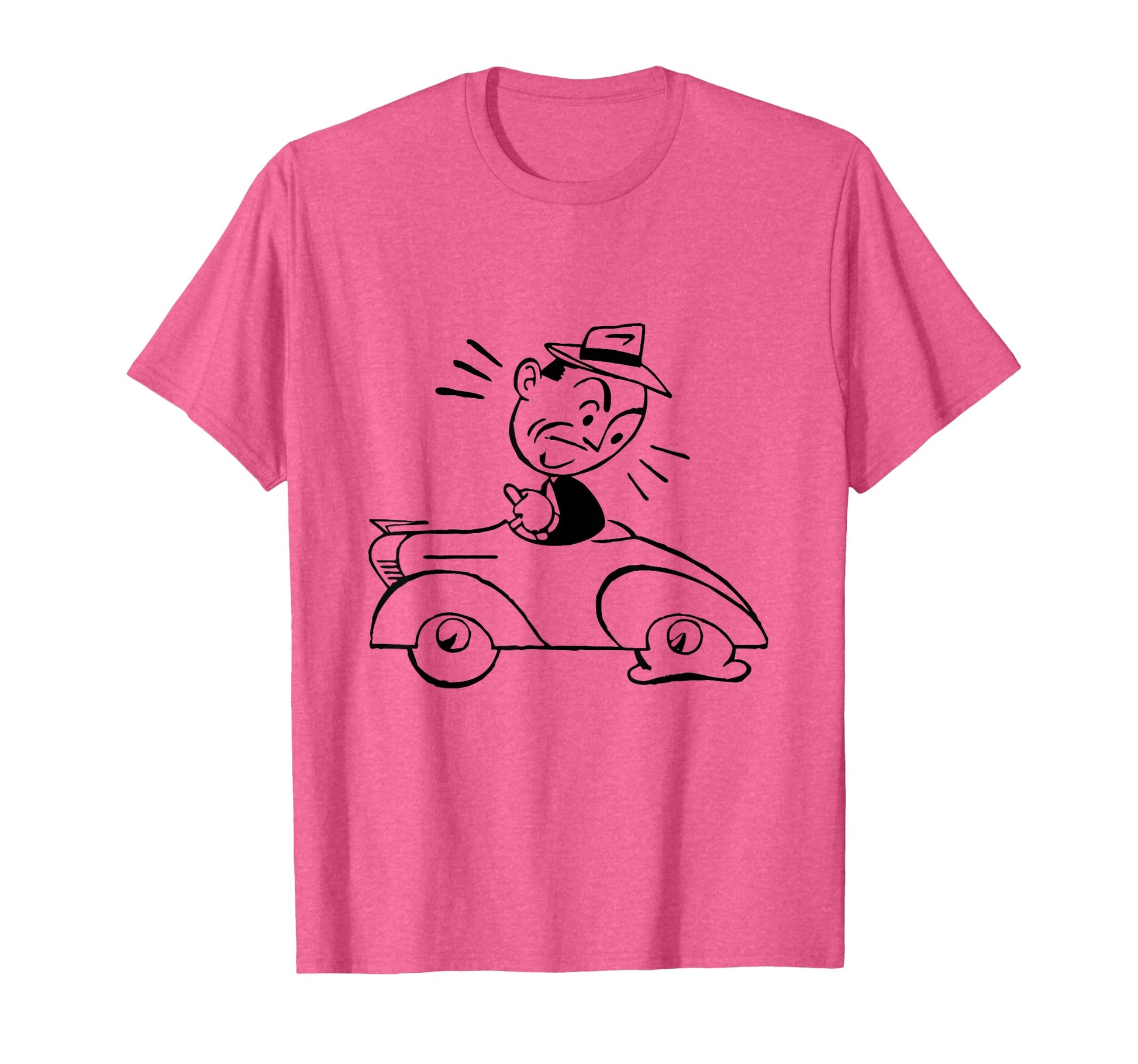 Flat Tire Car Convertible Show T-Shirt - Graphic Print Men Women - T-Shirt, Sweatshirt, Hoodie