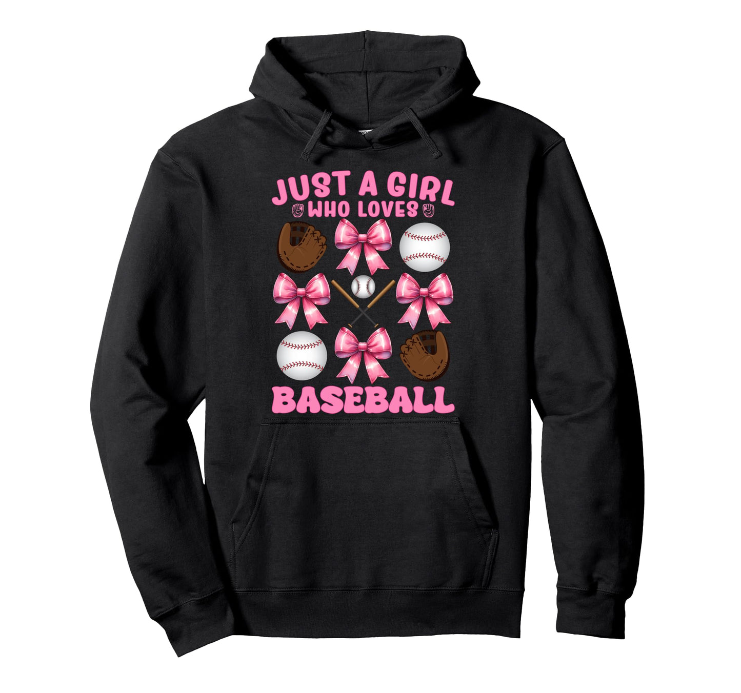 Just Who Loves Baseball Mom Mothers Day Hoodie - Fun Novelty Design Unisex - T-Shirt, Sweatshirt, Hoodie